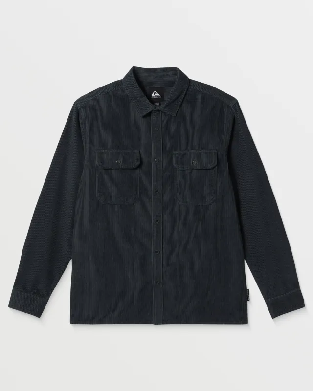 Venture Long Sleeve Corduroy Shirt - Urban Chic Venture Os Cord made by Quiksilver