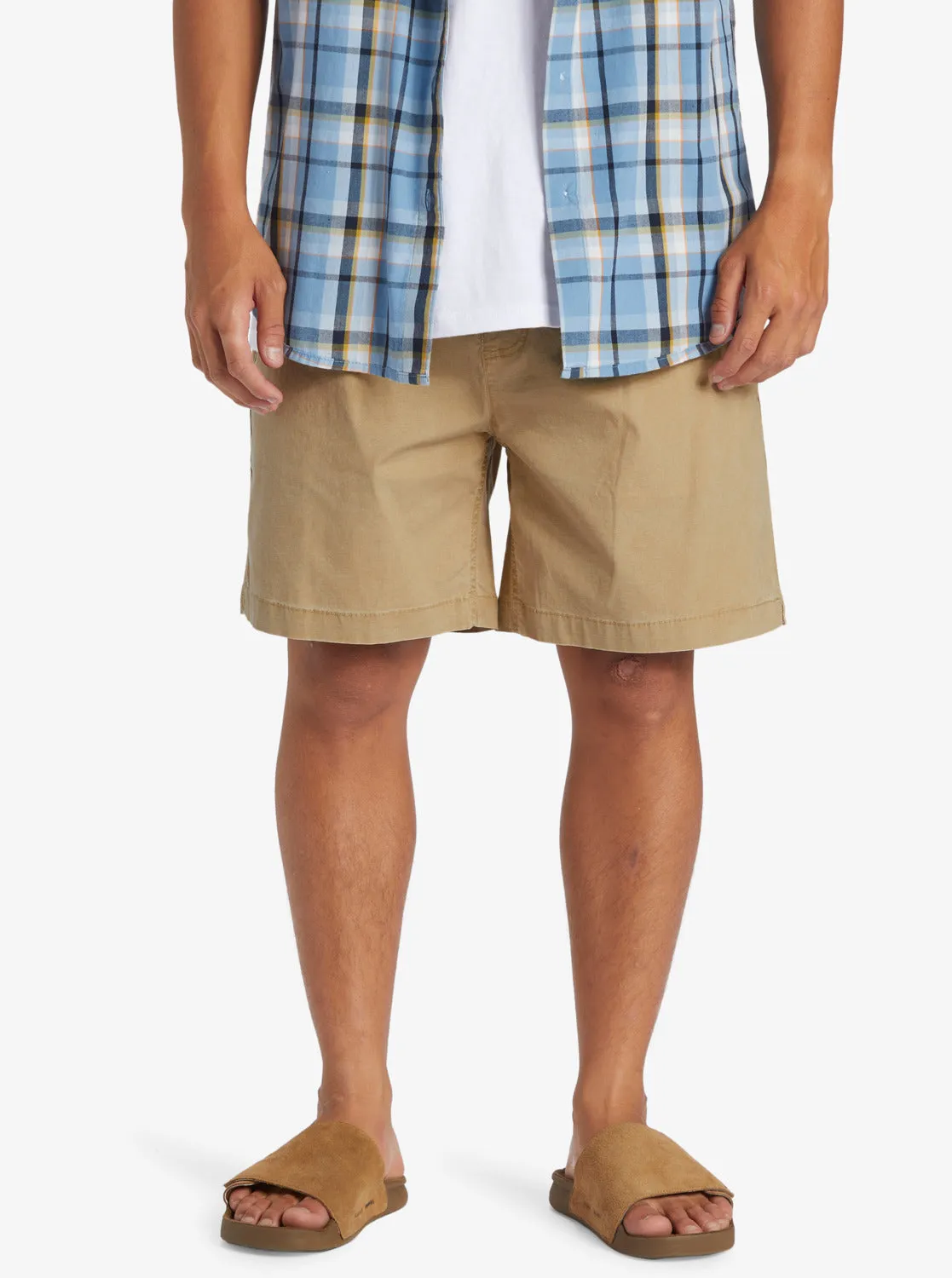 Taxer Shorts - Khaki sold by Quiksilver product image thumbnail 3