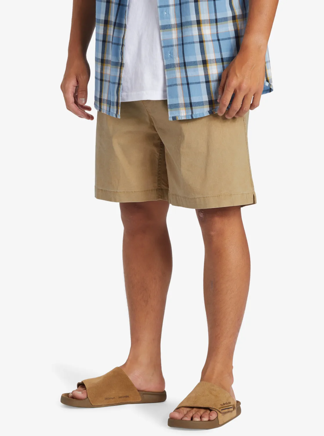 Taxer Shorts - Khaki sold by Quiksilver product image thumbnail 4