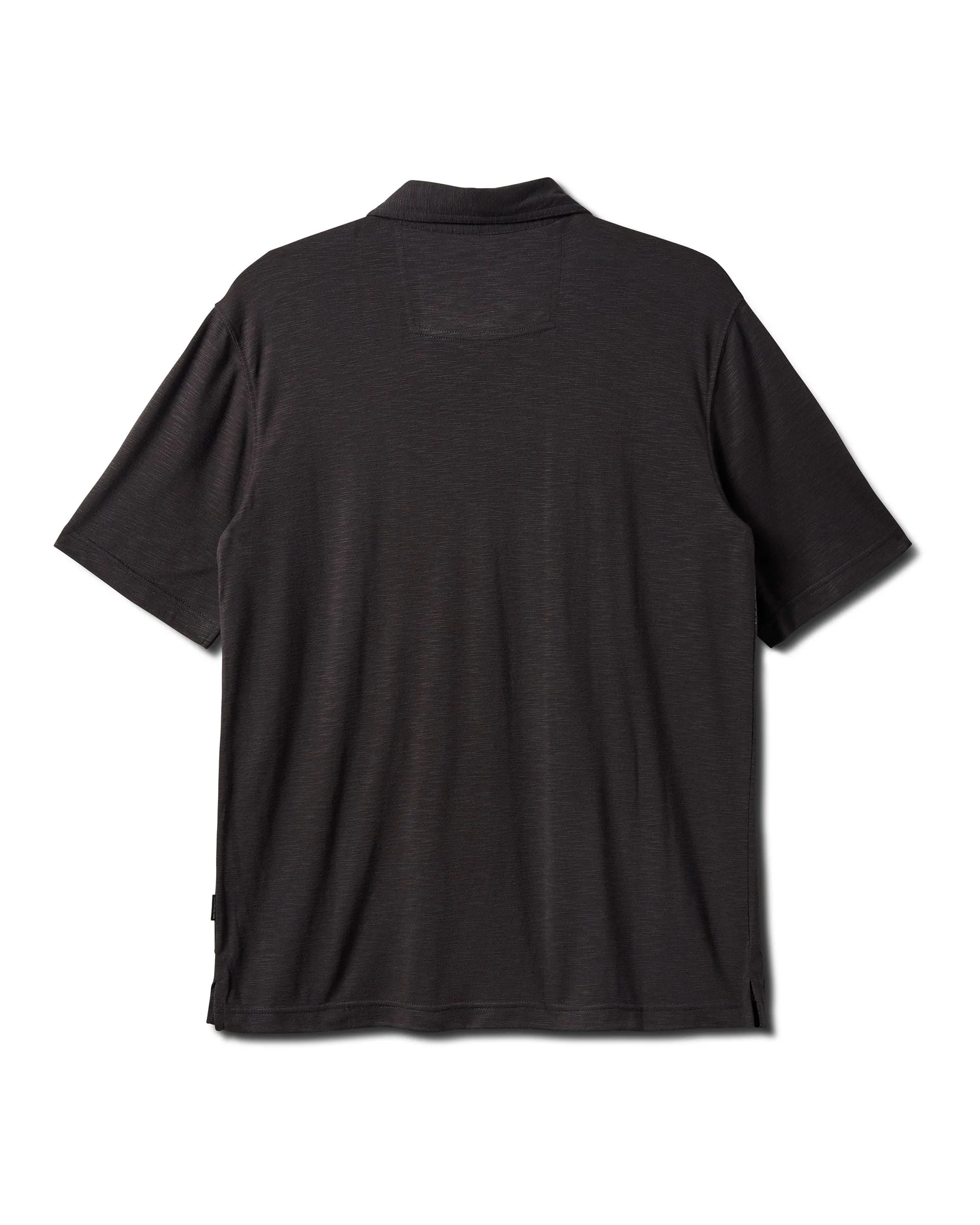 Waterman Motu Short Sleeve Polo Shirt - Phantom sold by Quiksilver