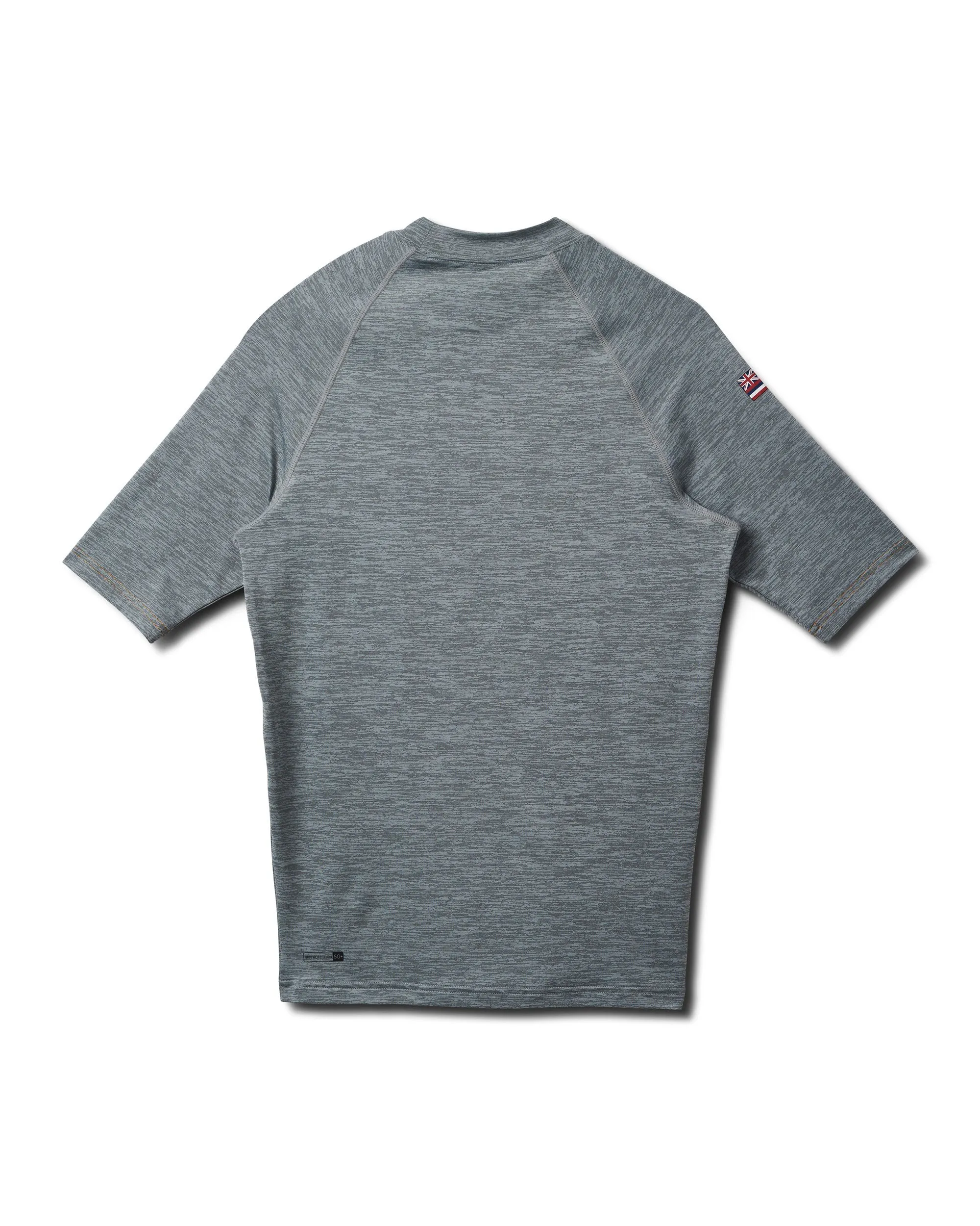 Hawaii UPF 50 Short Sleeve Surf Tee - Smoked Gray sold by Quiksilver product image thumbnail 2