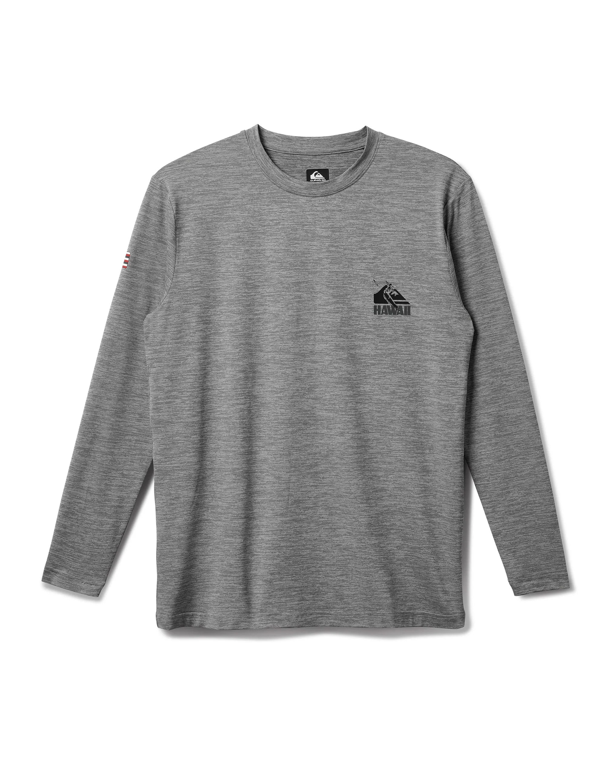 Hawaii Long Sleeve Surf Tee - Pale Aloe sold by Quiksilver
