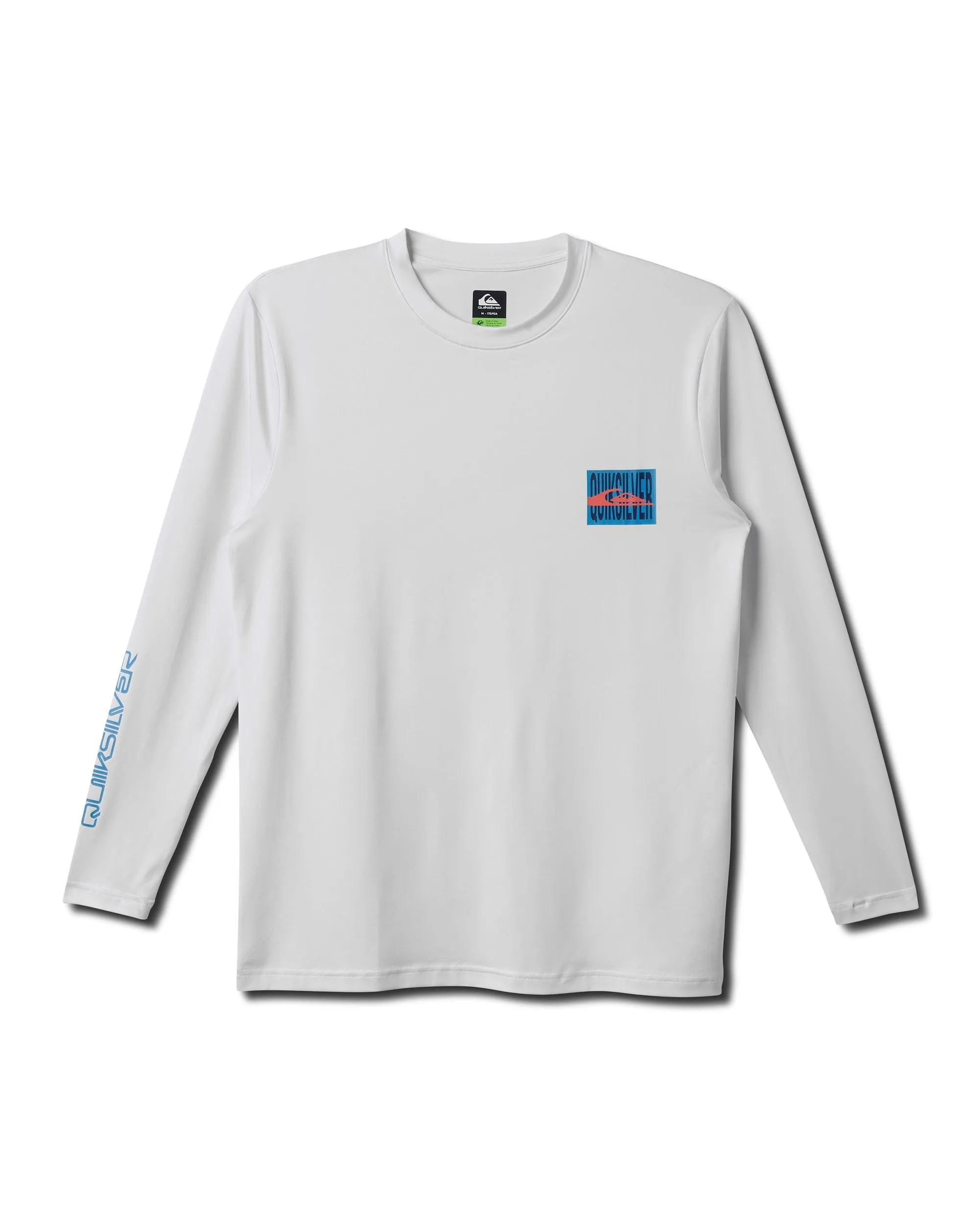 Everyday Long Sleeve Surf Tee - Bright White sold by Quiksilver