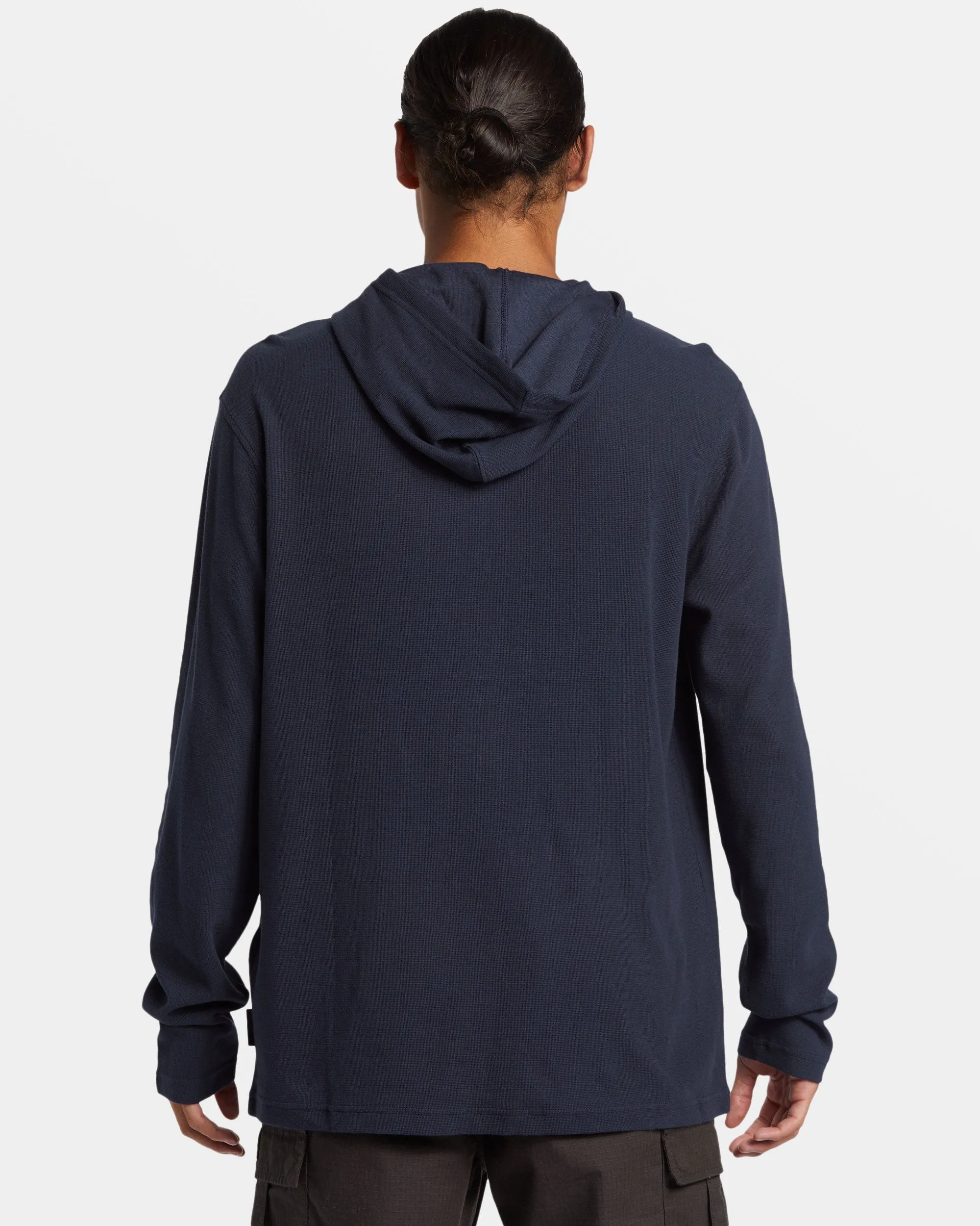 Drills Long Sleeve Thermal Hoodie - Dark Navy sold by Quiksilver product image thumbnail 2