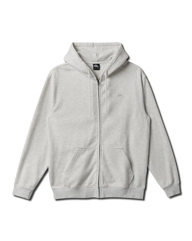 Saltwater Full Zip Hoodie - White Heather sold by Quiksilver