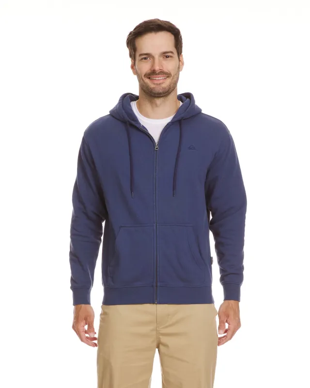 Saltwater Full Zip Hoodie - Navy sold by Quiksilver