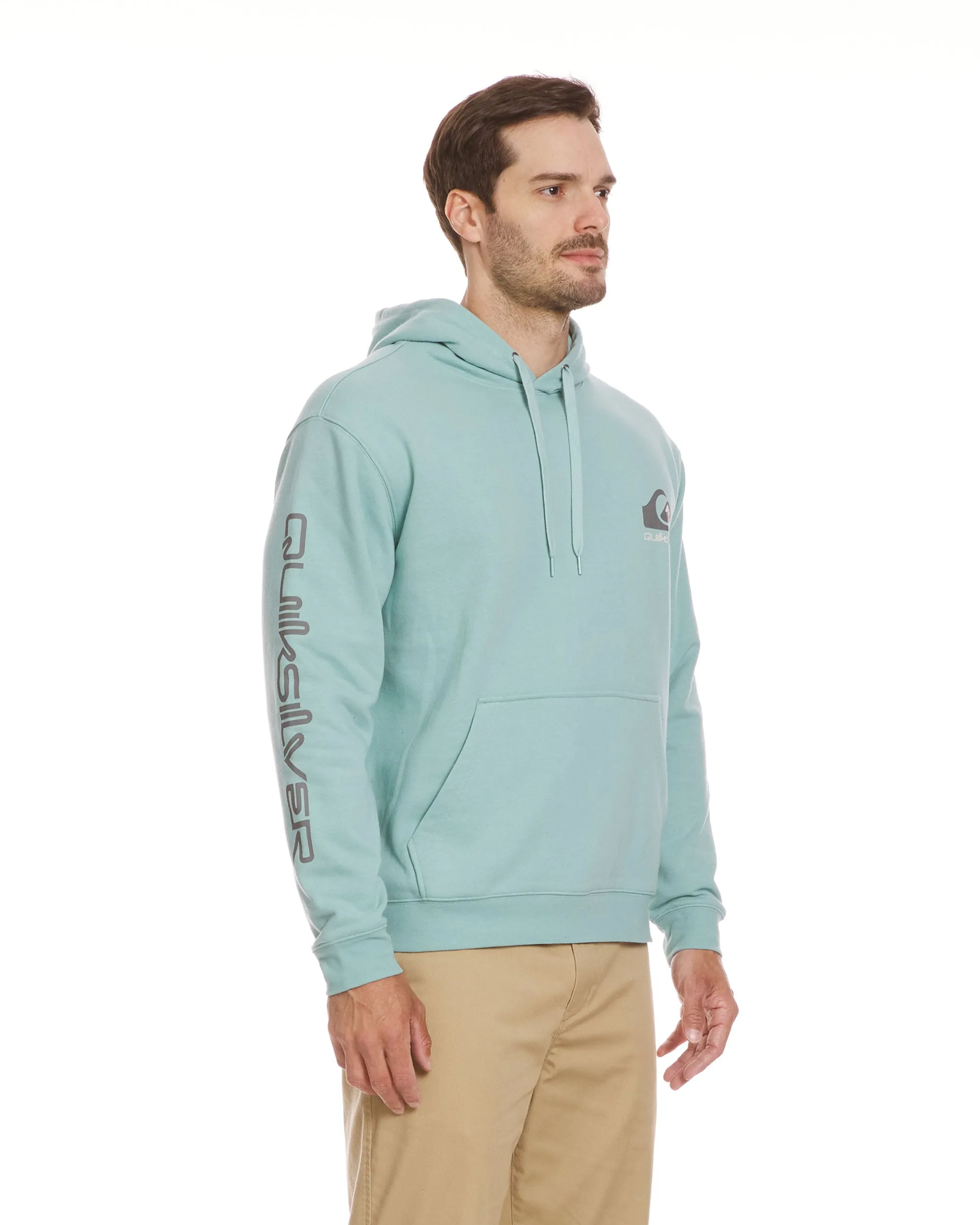Omni Logo Hoodie - Jade Grey sold by Quiksilver product image thumbnail 3