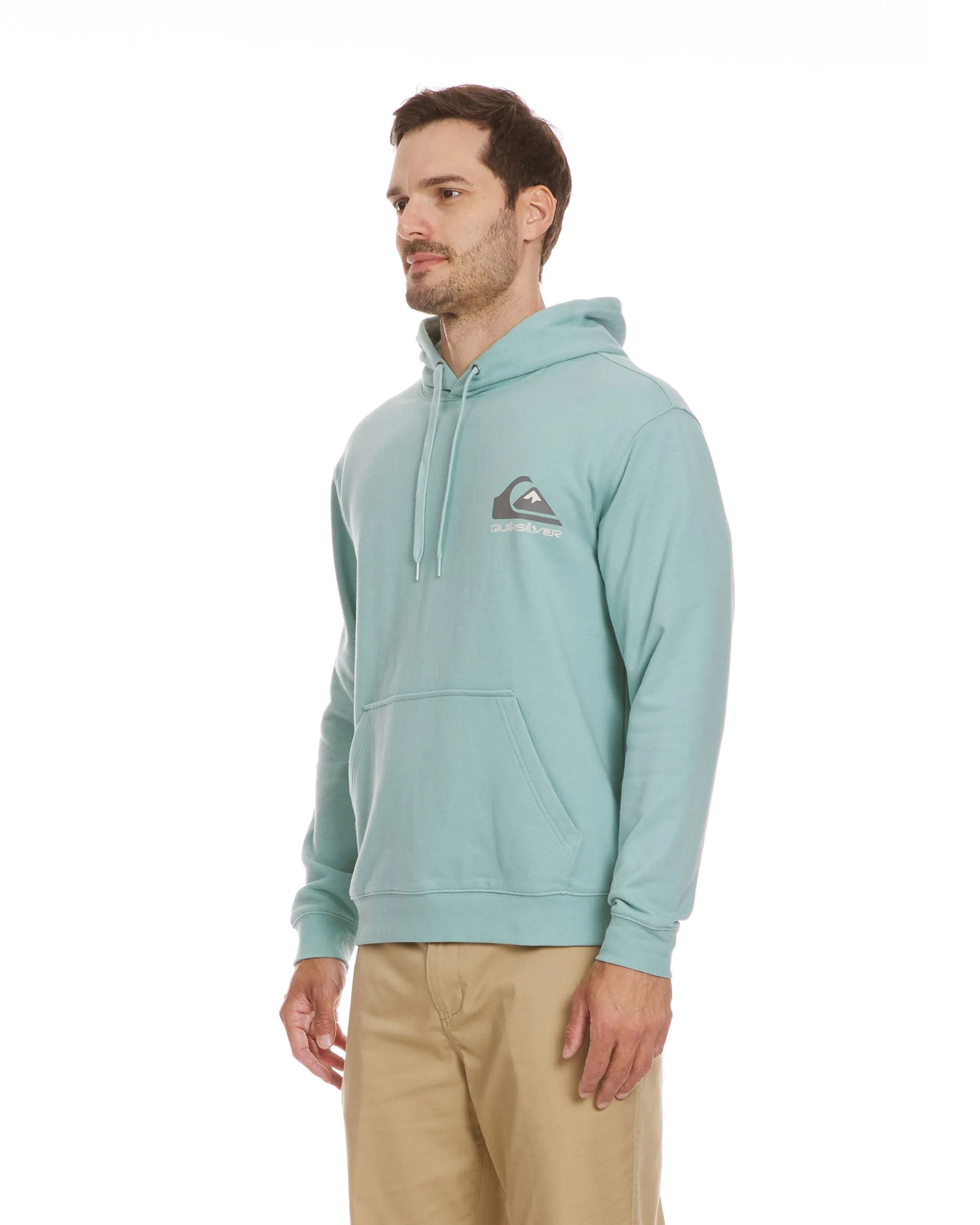 Omni Logo Hoodie - Jade Grey sold by Quiksilver product image thumbnail 4