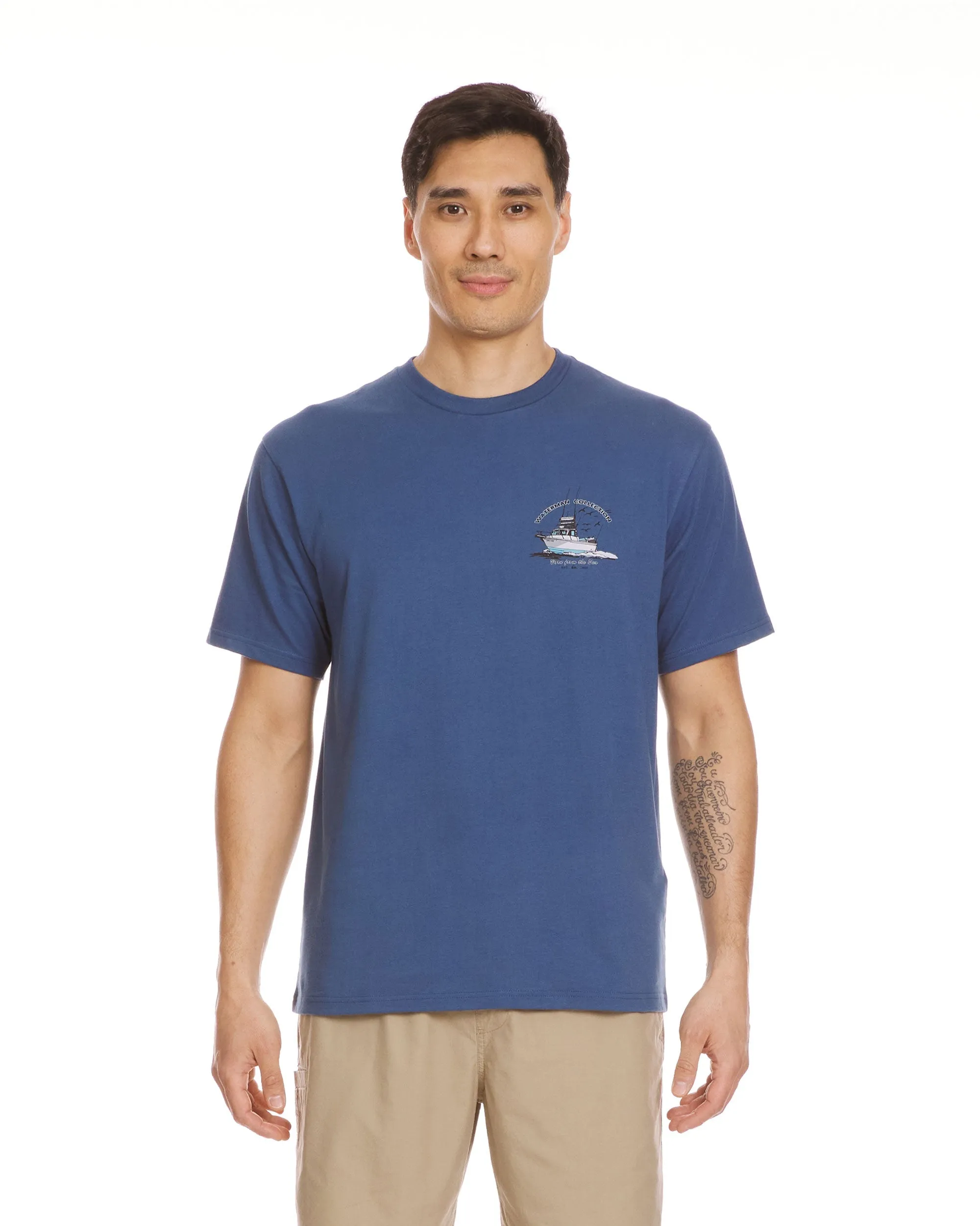 Waterman Long Weekend T-Shirt - Wave sold by Quiksilver