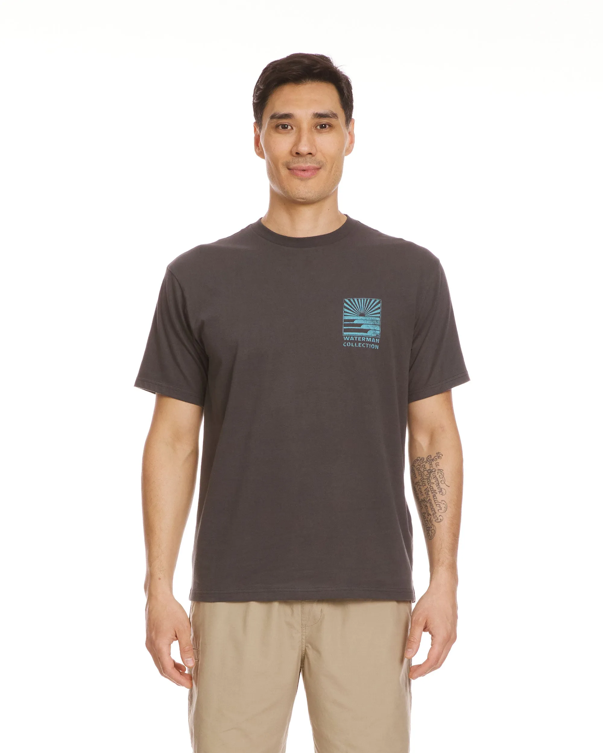 Waterman Early Bird T-Shirt - Phantom sold by Quiksilver