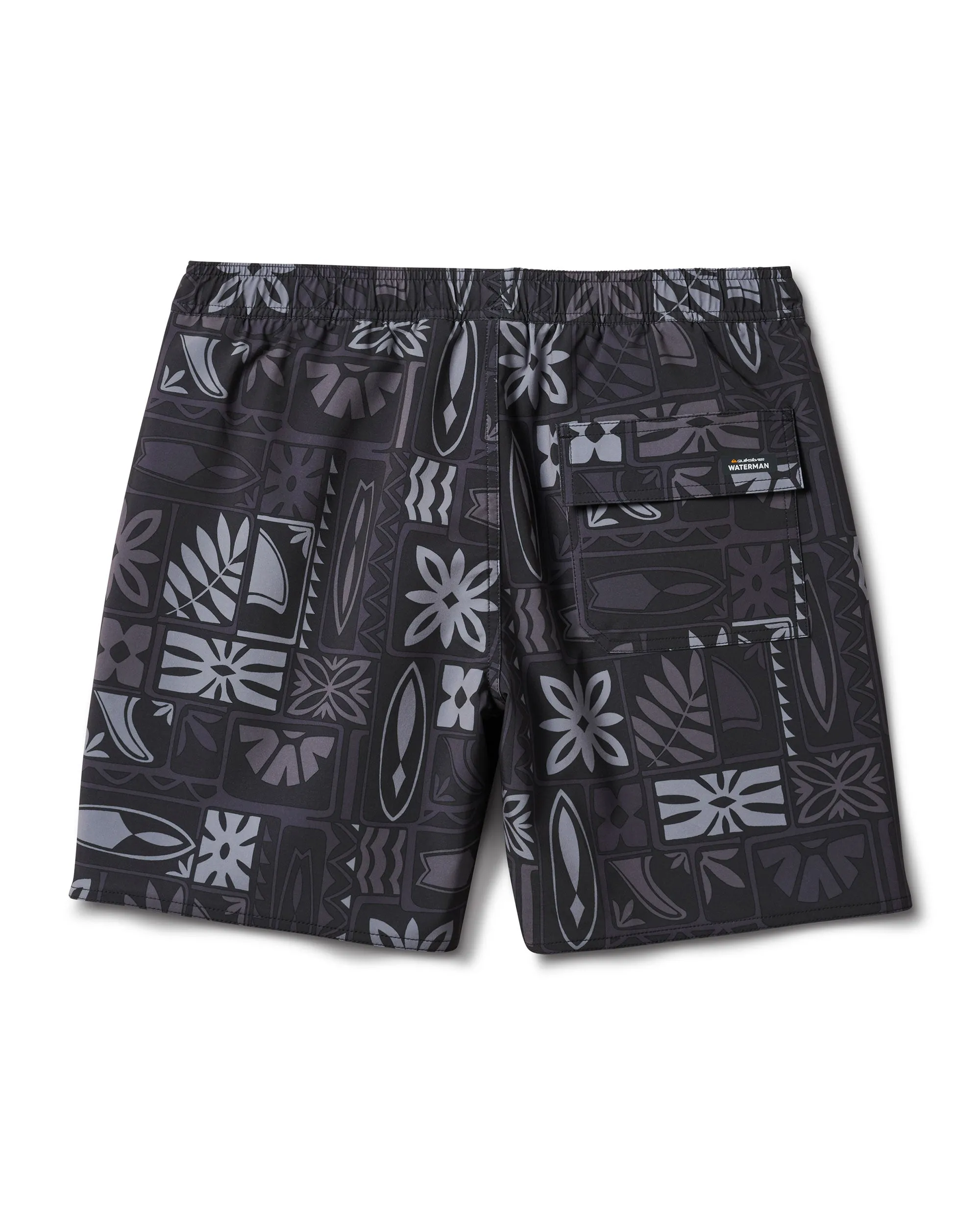 Waterman Borderline 17" Volley Swim Trunk - Phantom sold by Quiksilver product image thumbnail 2