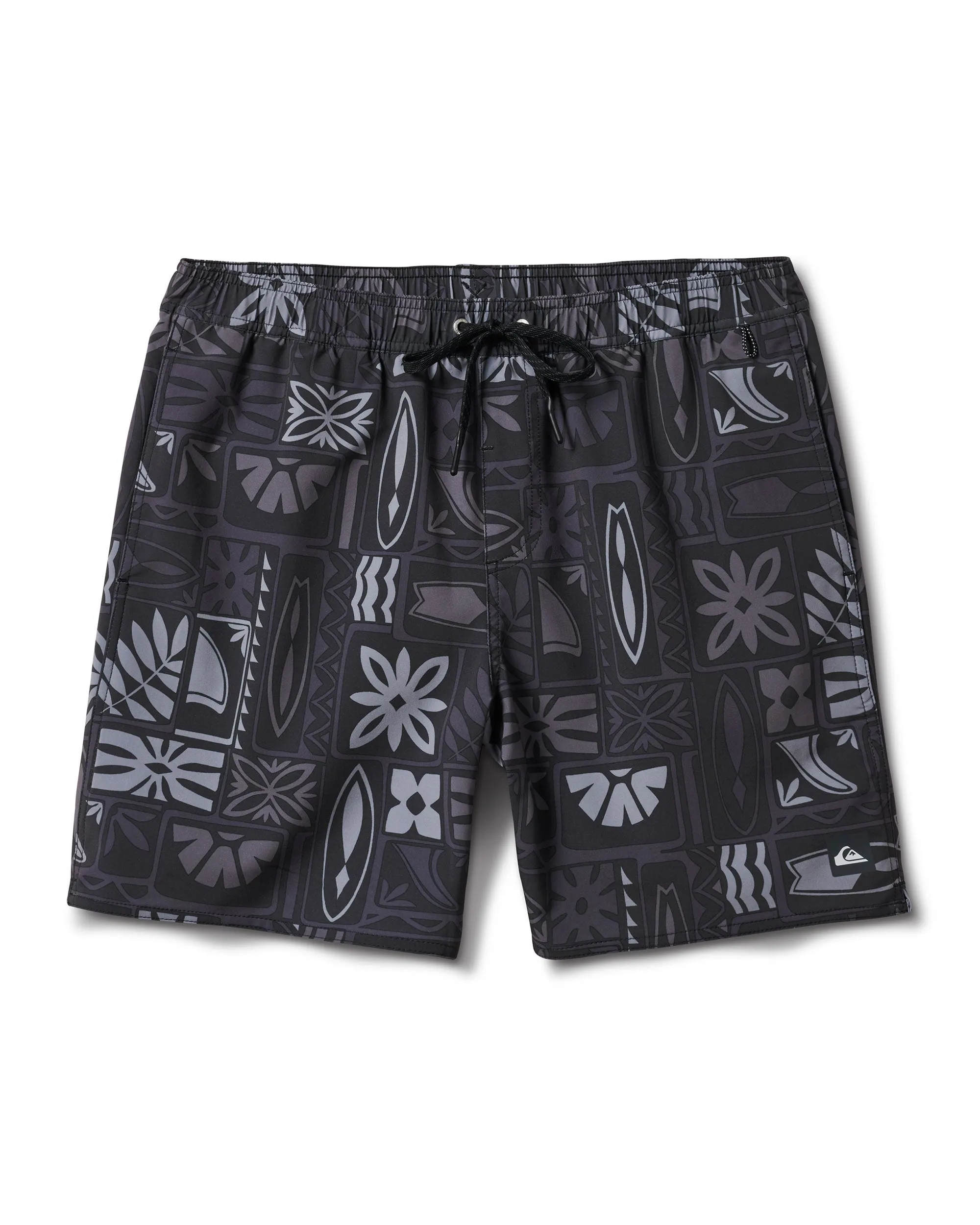 Waterman Borderline 17" Volley Swim Trunk - Phantom sold by Quiksilver