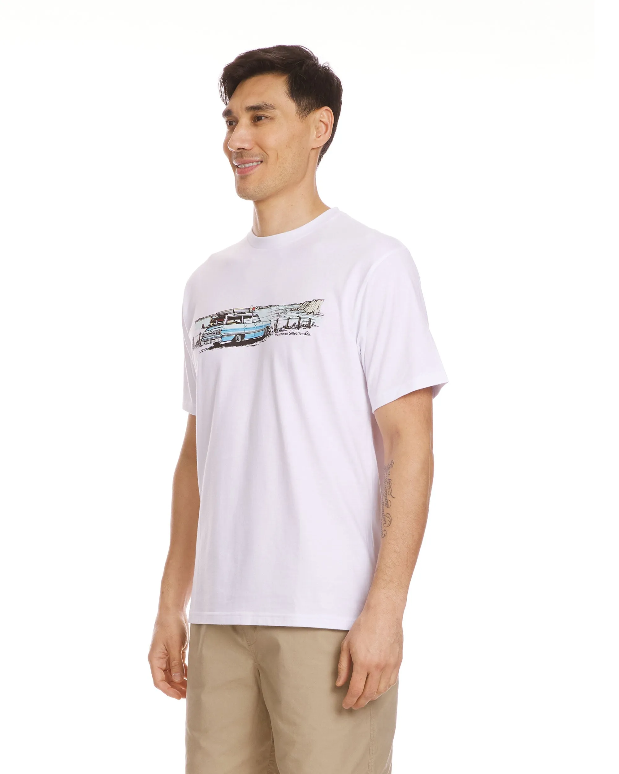 Waterman Point Break T-Shirt - White sold by Quiksilver product image thumbnail 3