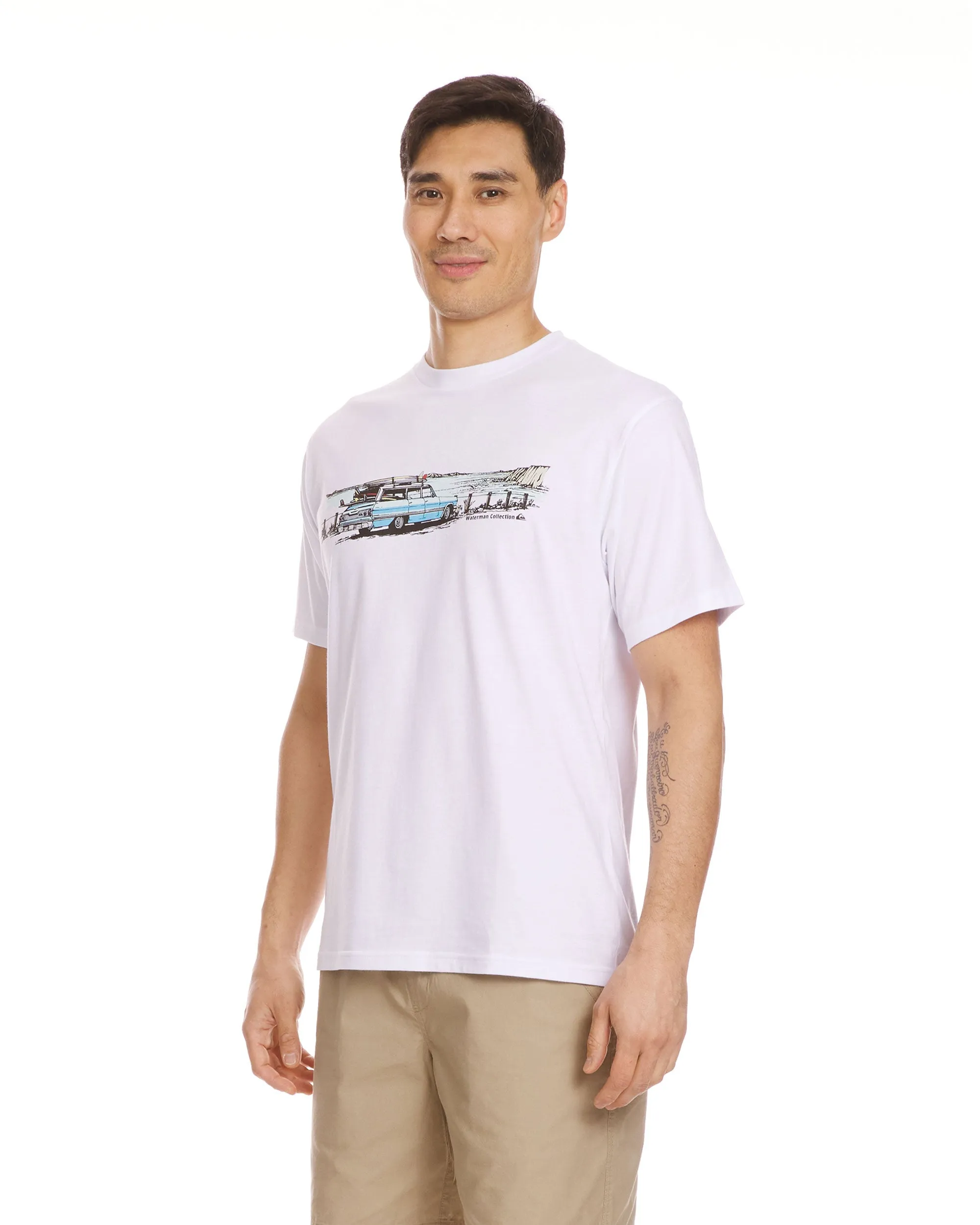 Waterman Point Break T-Shirt - White sold by Quiksilver product image thumbnail 4