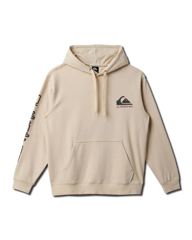 Omni Logo Hoodie - Fog sold by Quiksilver