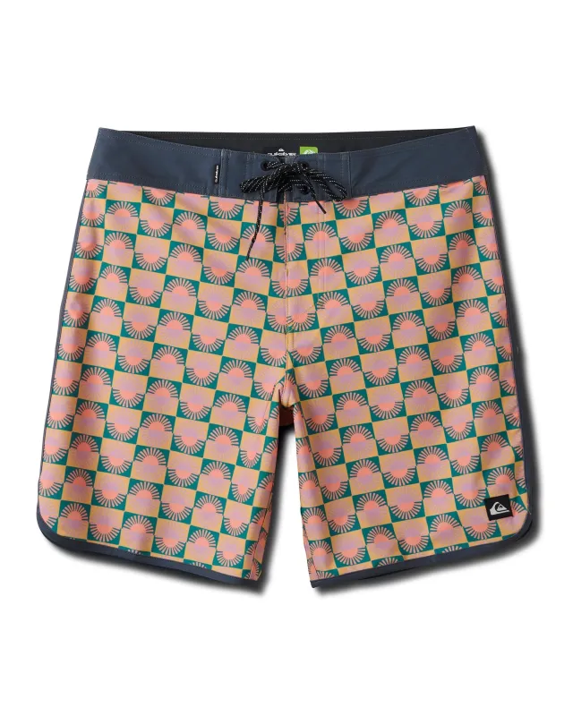 Surfsilk Scallop 19" Boardshorts - Mustard sold by Quiksilver