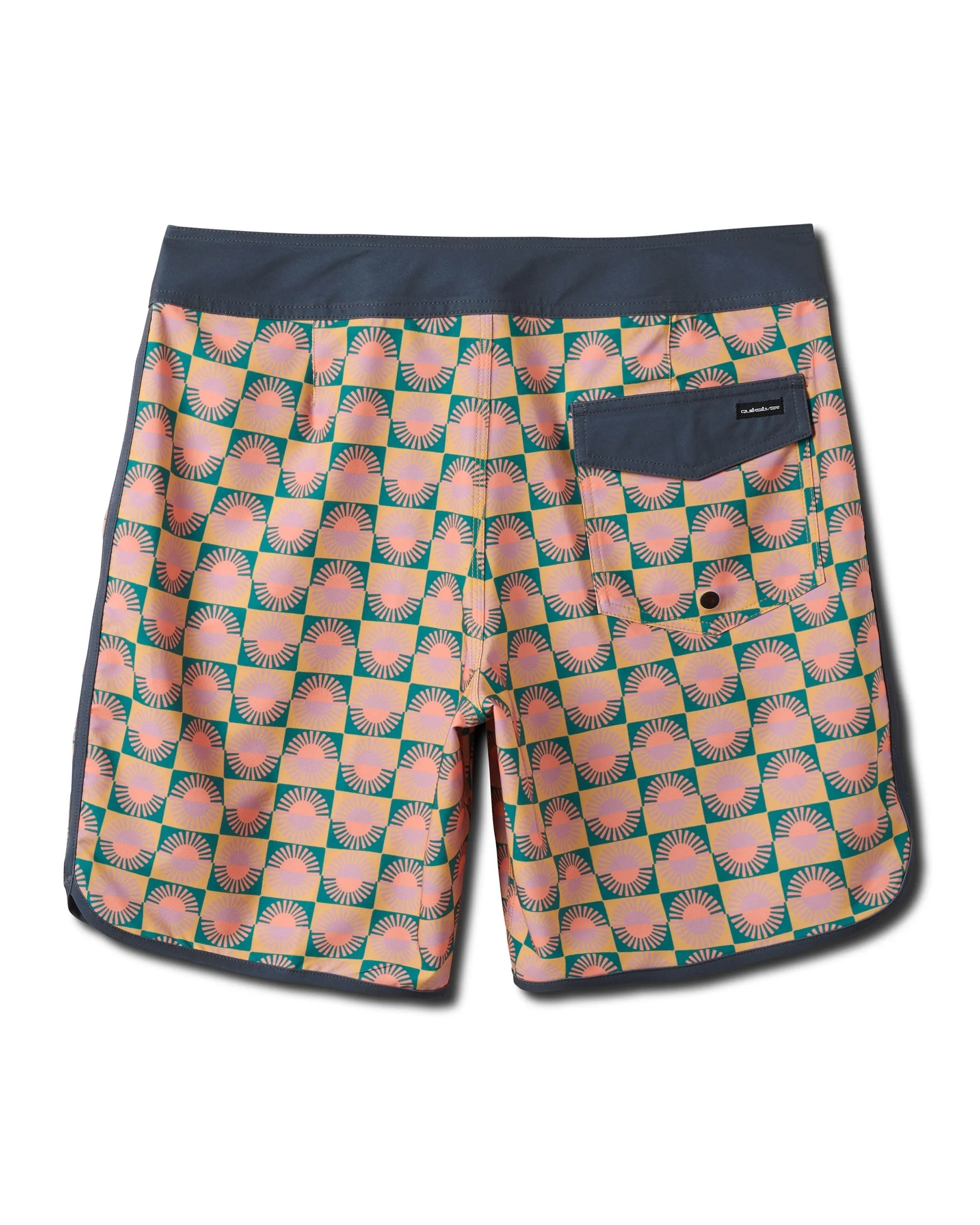 Surfsilk Scallop 19" Boardshorts - Mustard sold by Quiksilver product image thumbnail 2