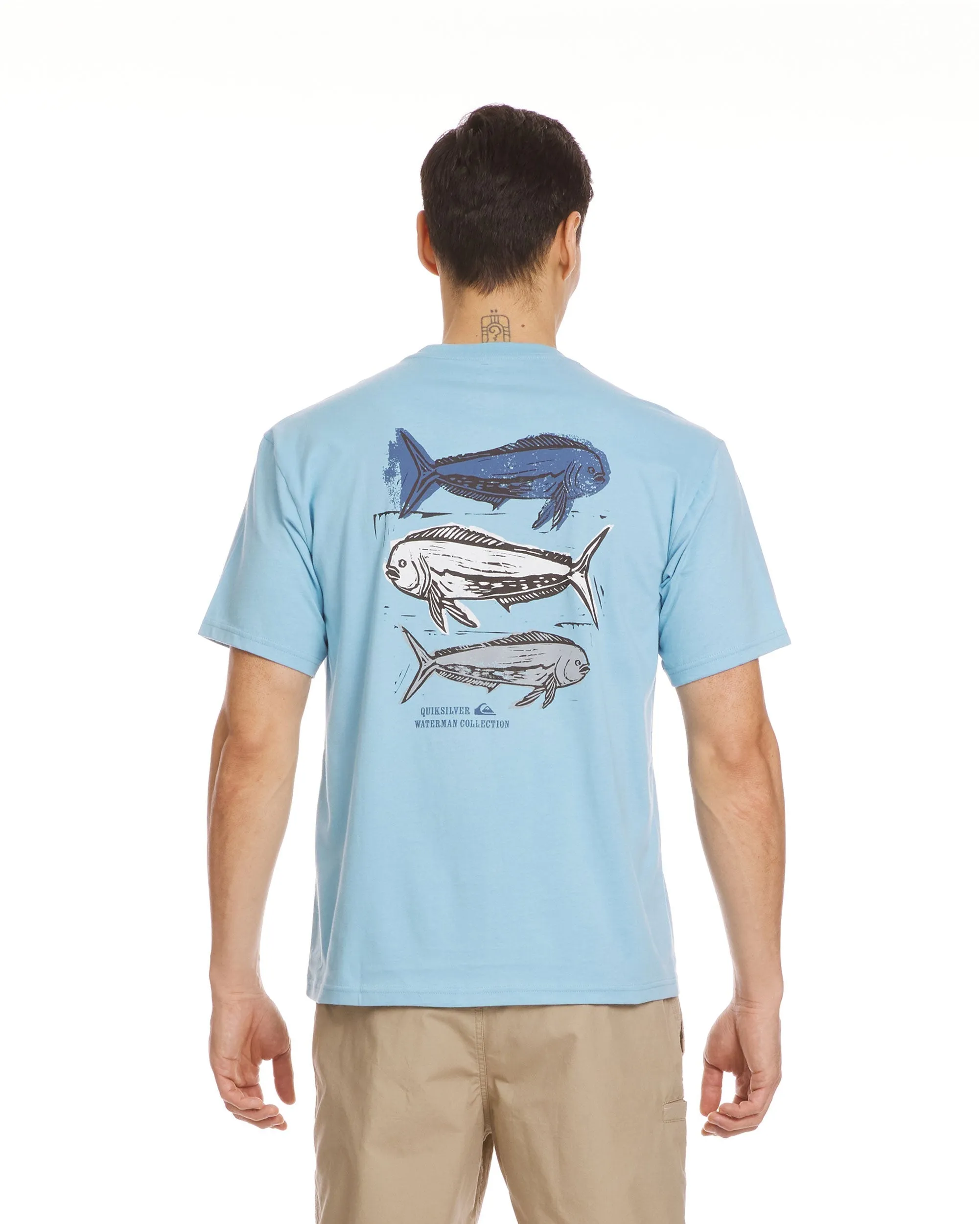 Waterman Mahi Sandwich T-Shirt - Cali Blue sold by Quiksilver product image thumbnail 2