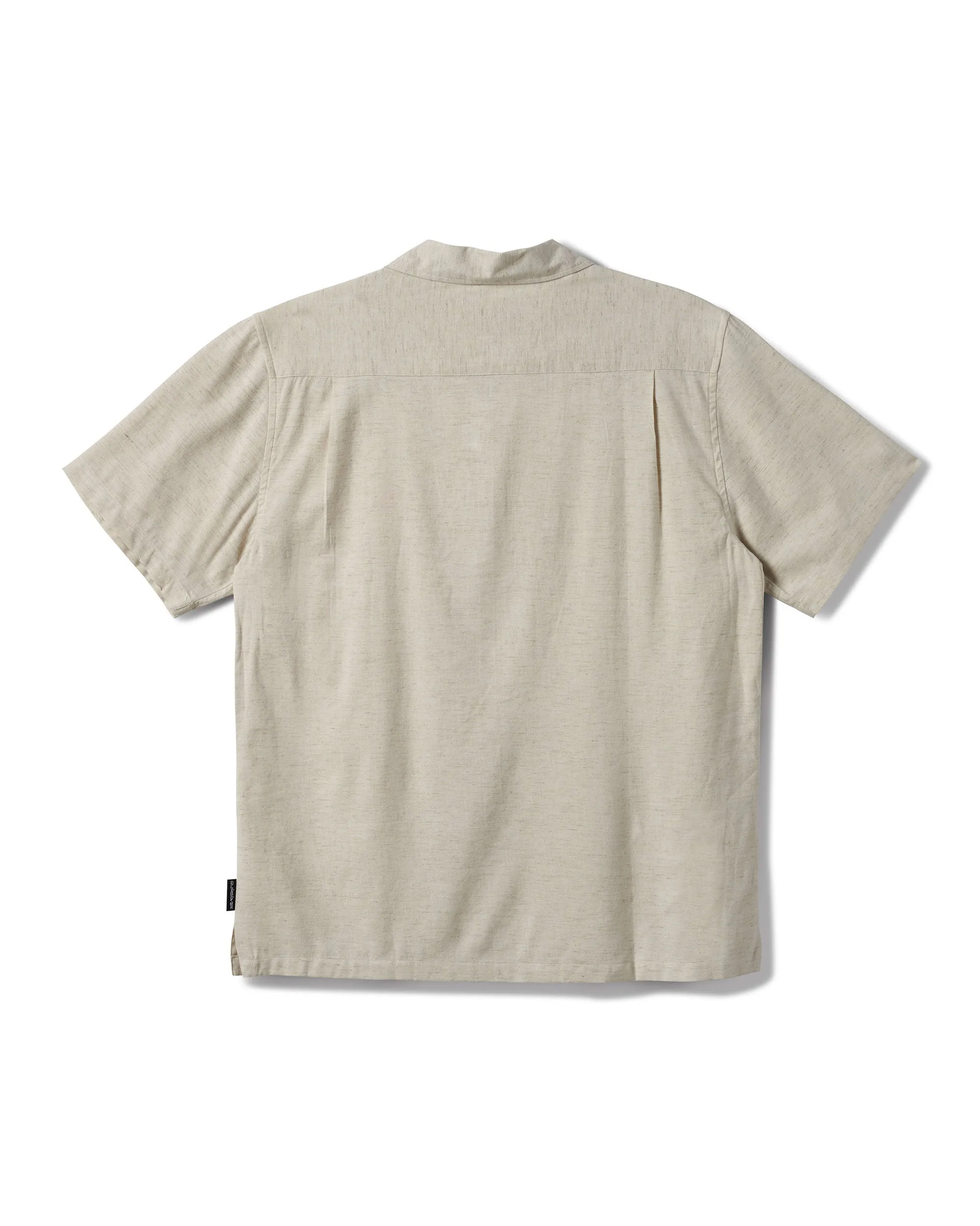 Flecky Island Short Sleeve Shirt - Silver Birch sold by Quiksilver product image thumbnail 2
