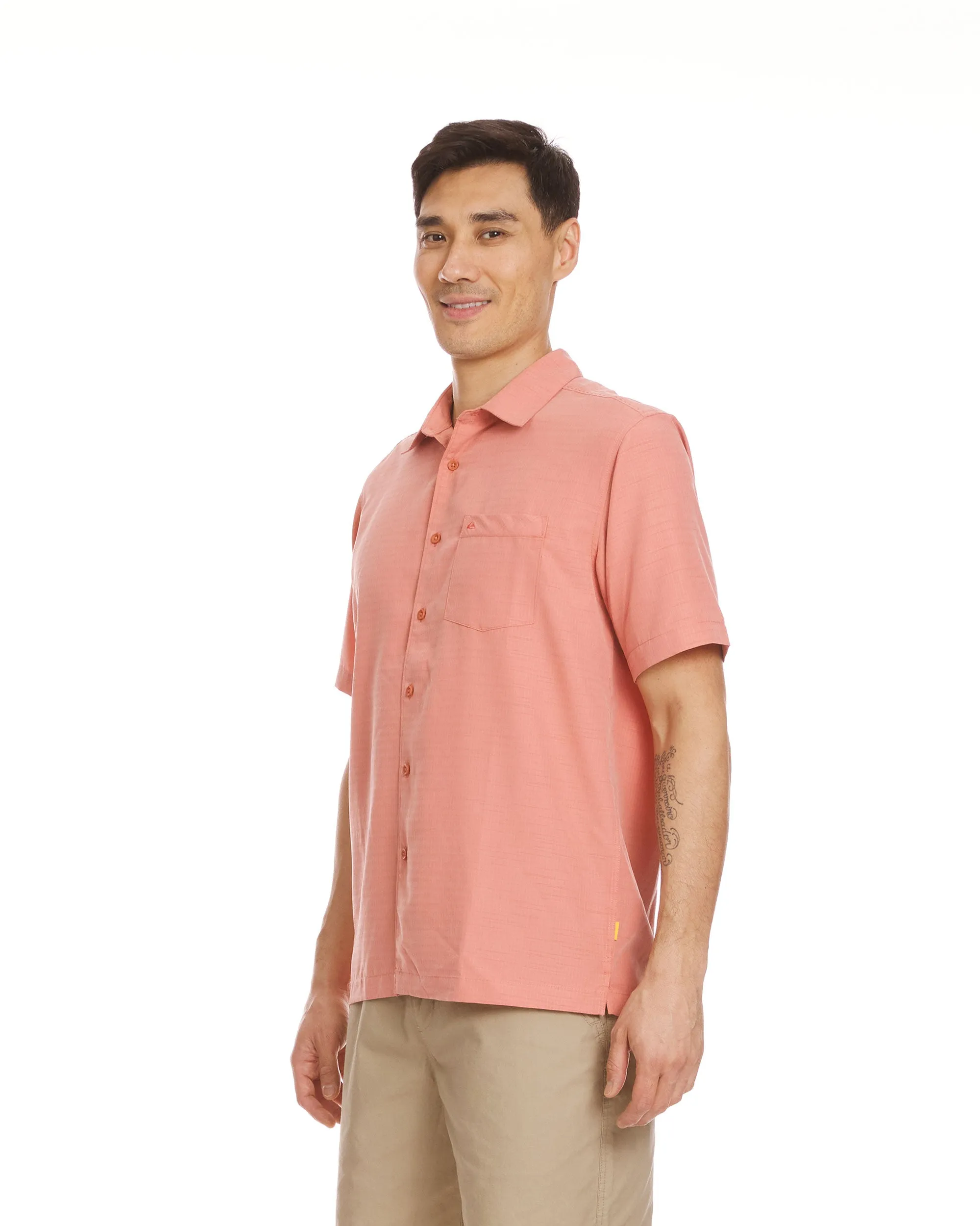Waterman Centinela Premium Anti-Wrinkle Shirt - Apricot sold by Quiksilver product image thumbnail 3