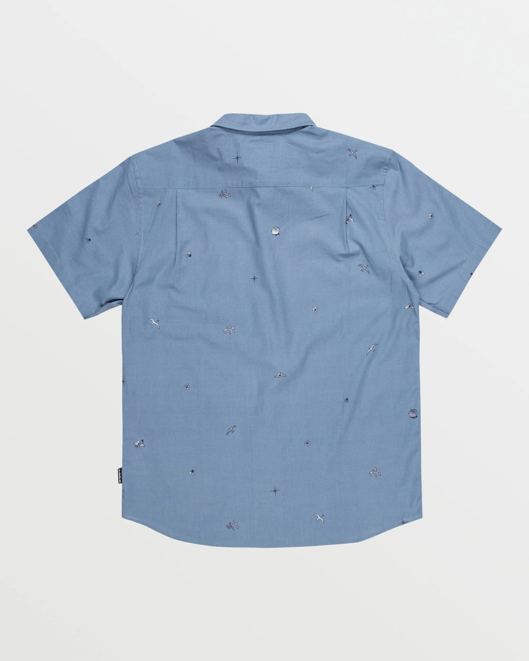 Apero Tropic Mini Classics Short Sleeve Shirt - Coronet Blue Print sold by Quiksilver product image thumbnail 2