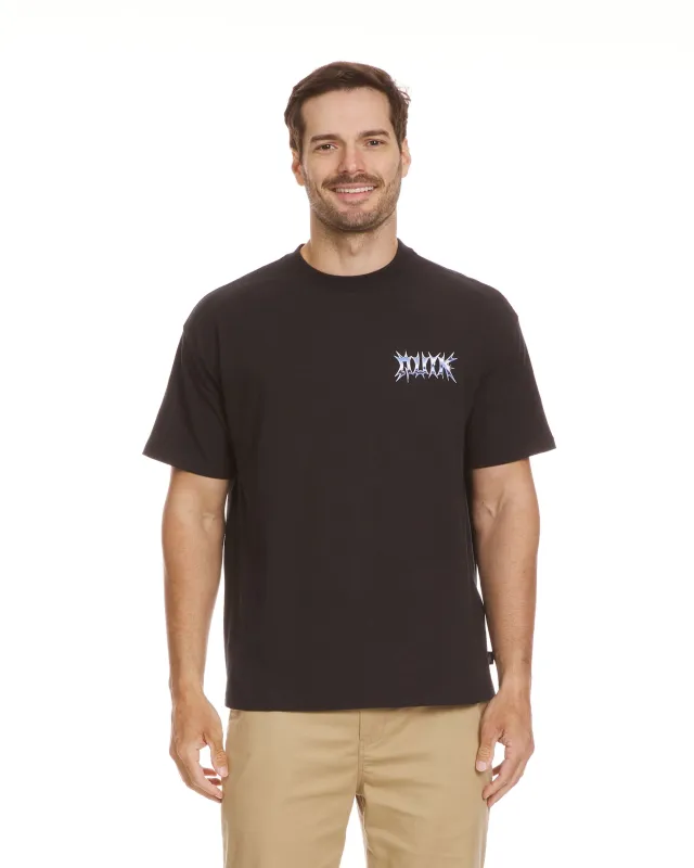 Mercury Chrome Storm T-Shirt - Black sold by Quiksilver
