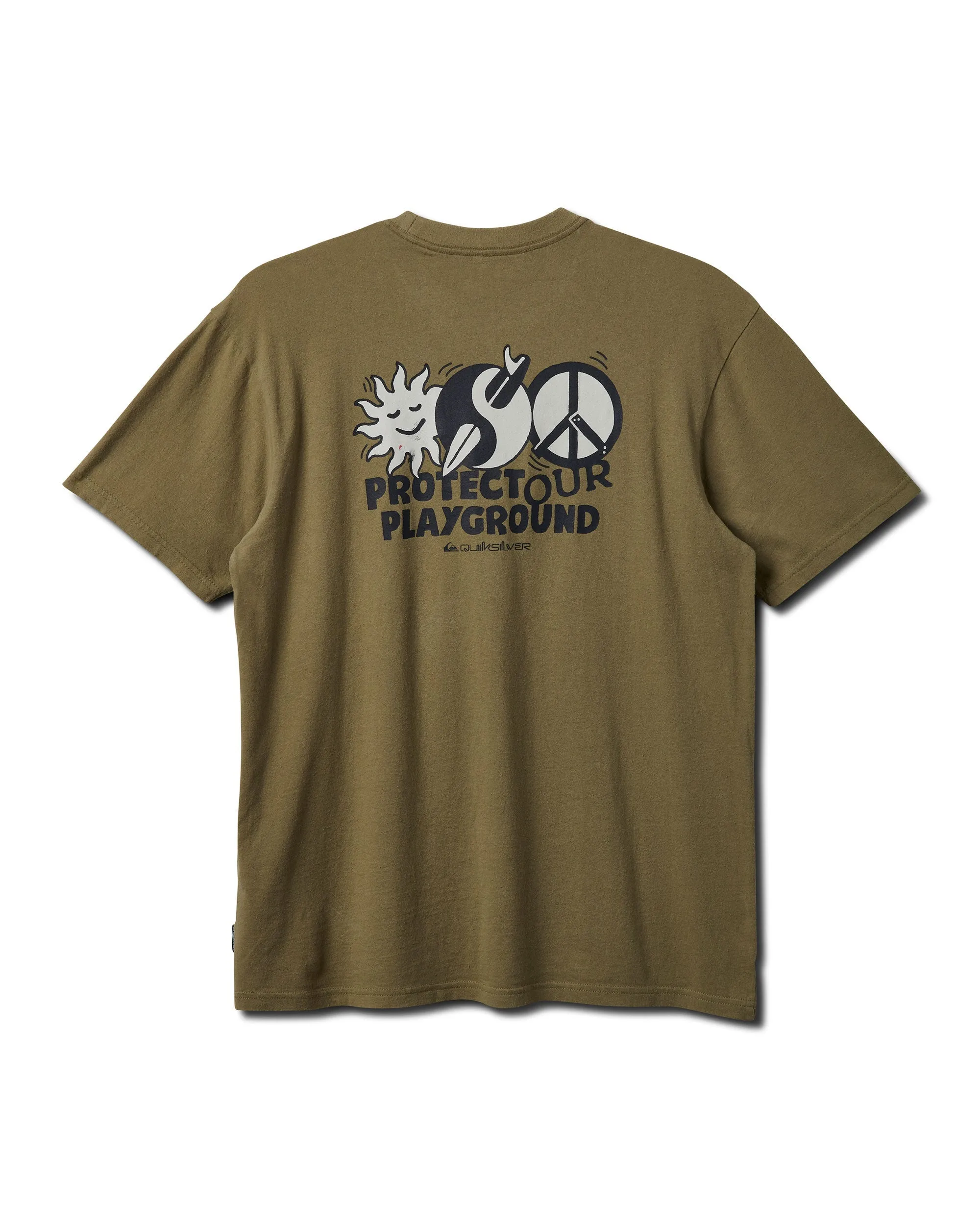 Wake Up World T-Shirt - Aloe sold by Quiksilver product image thumbnail 2