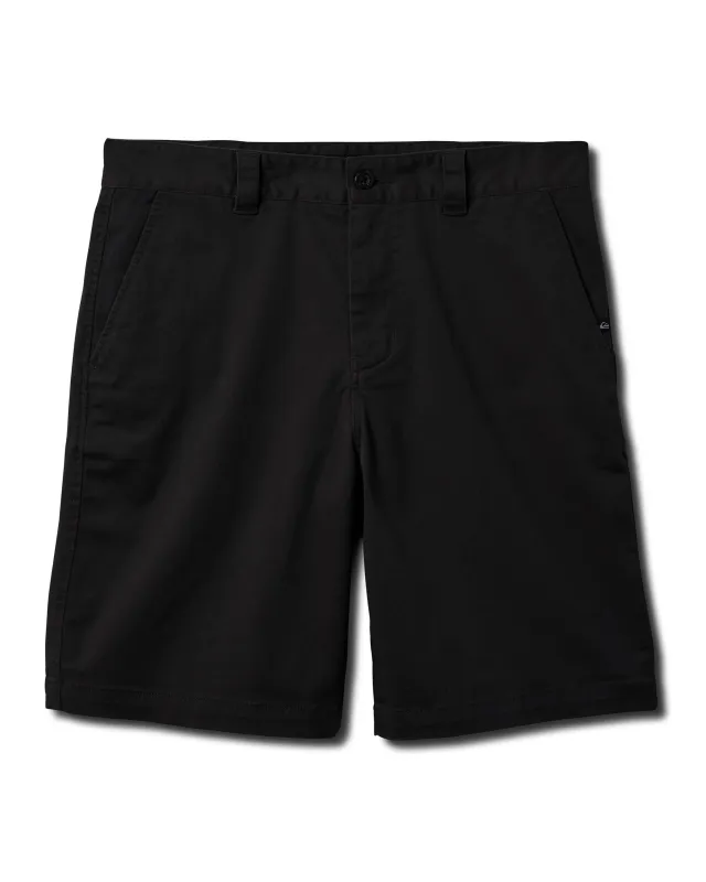 Union Stretch Shorts - Black sold by Quiksilver