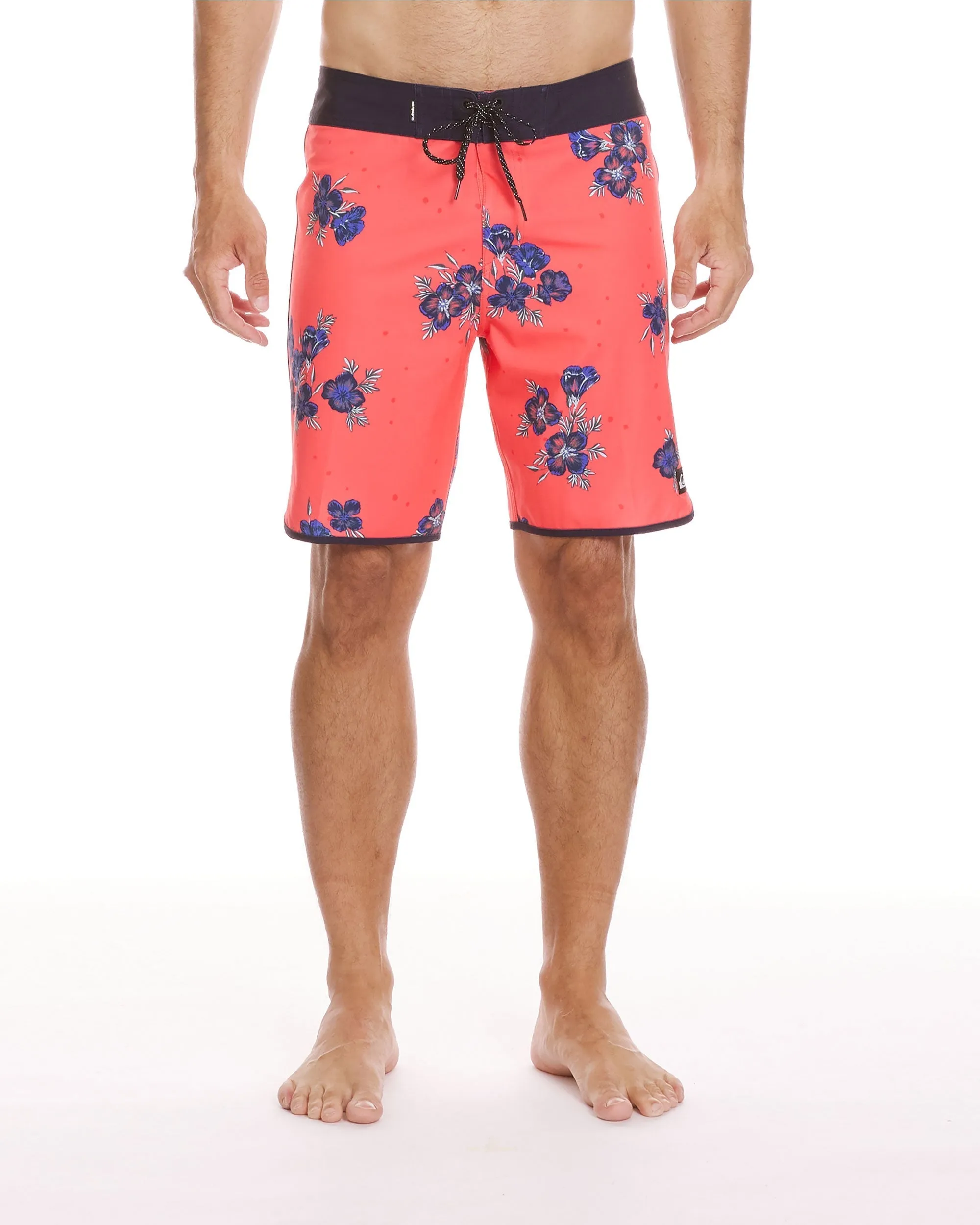 Surfsilk Scallop 19" Boardshorts - Coral sold by Quiksilver