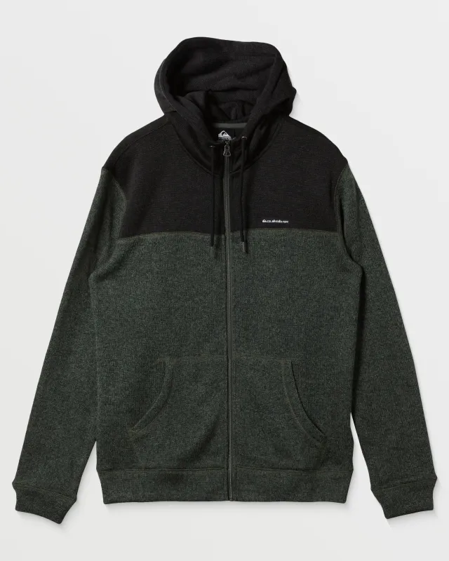 Keller Block Zip Hoodie - Urban Chic Heather sold by Quiksilver