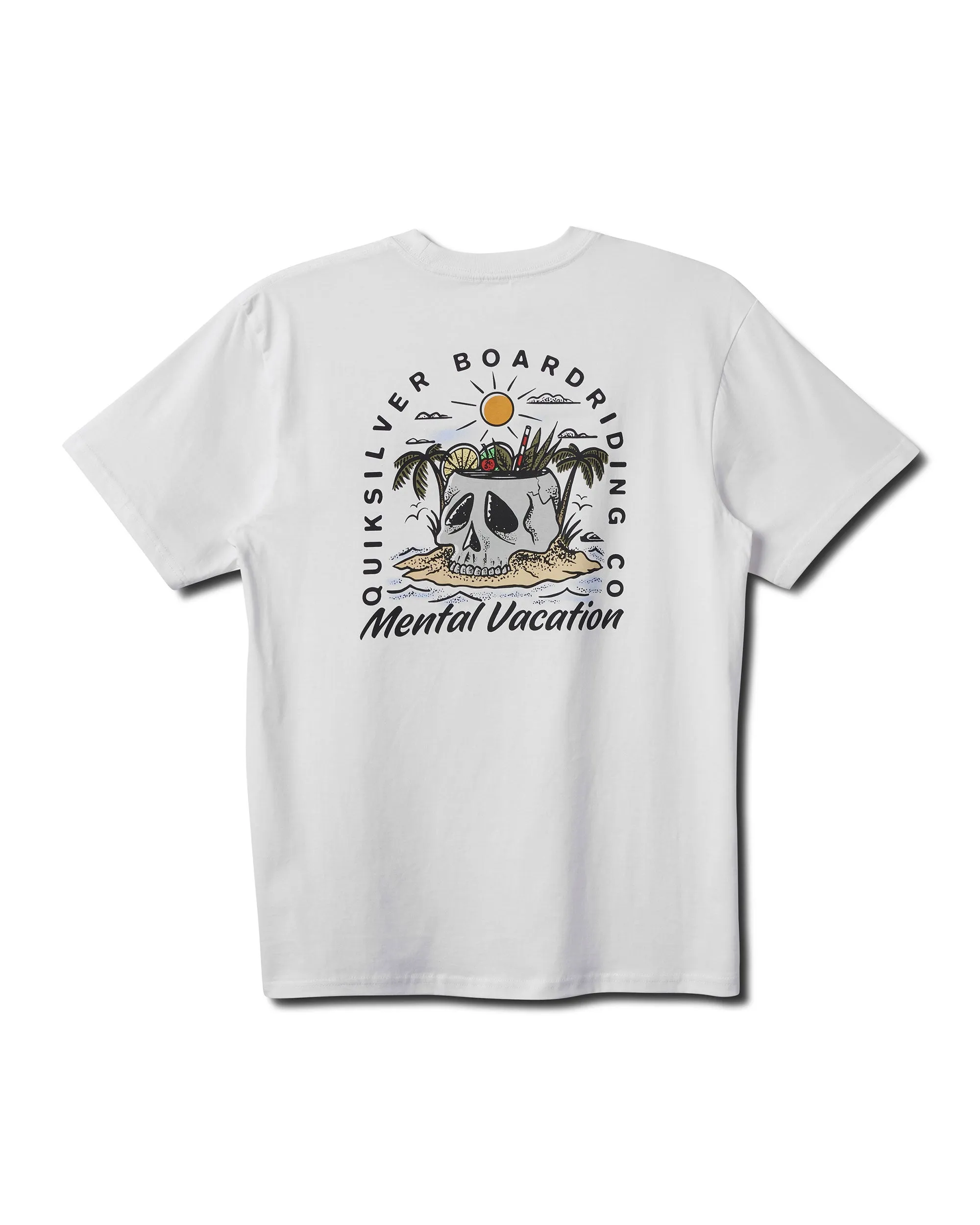 Simple Pleasures T-Shirt - White sold by Quiksilver product image thumbnail 2