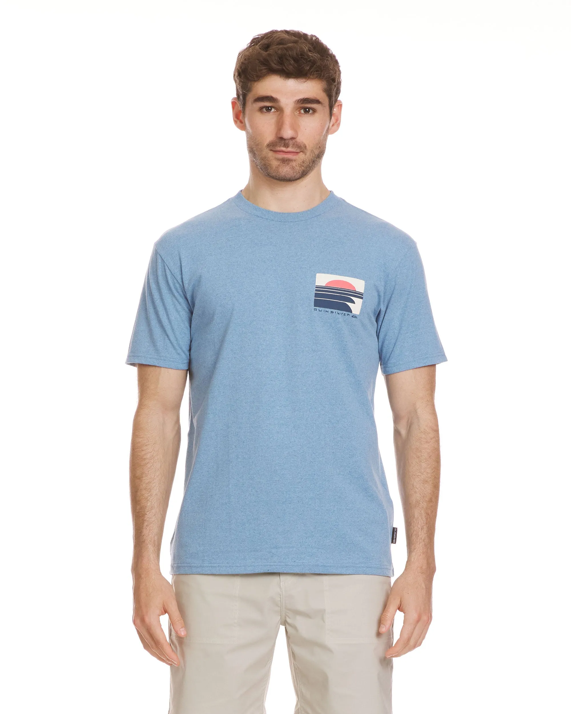 Incoming T-Shirt - Niagara Heather sold by Quiksilver