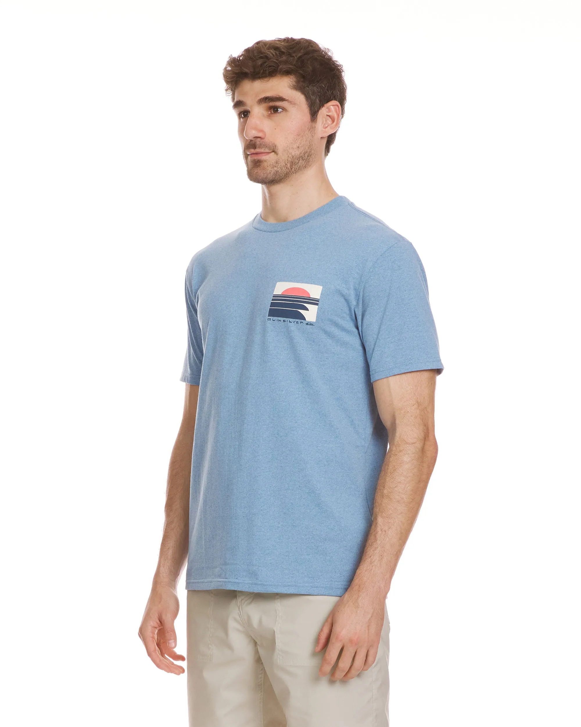 Incoming T-Shirt - Niagara Heather sold by Quiksilver product image thumbnail 3