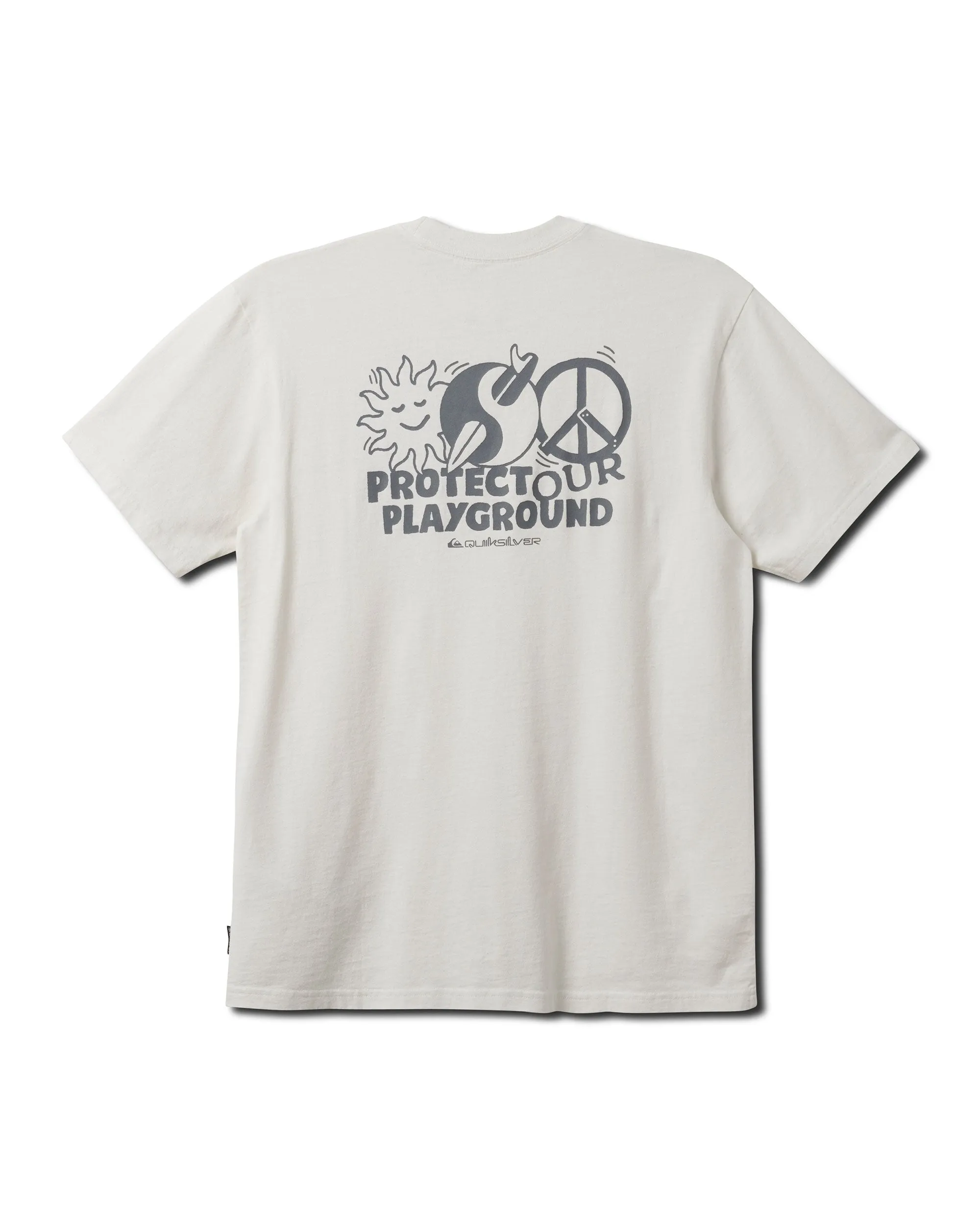 Wake Up World T-Shirt - Tofu sold by Quiksilver product image thumbnail 2