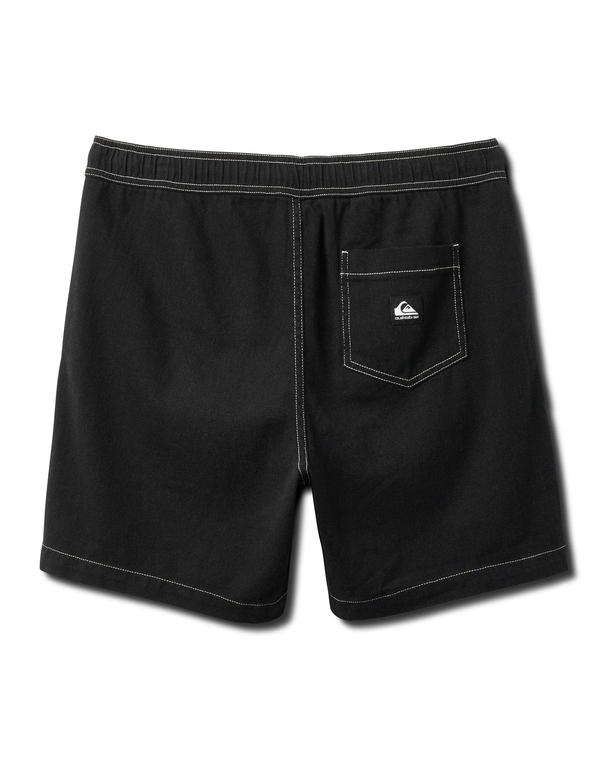 Taxer Big Twill Shorts - Black sold by Quiksilver product image thumbnail 2