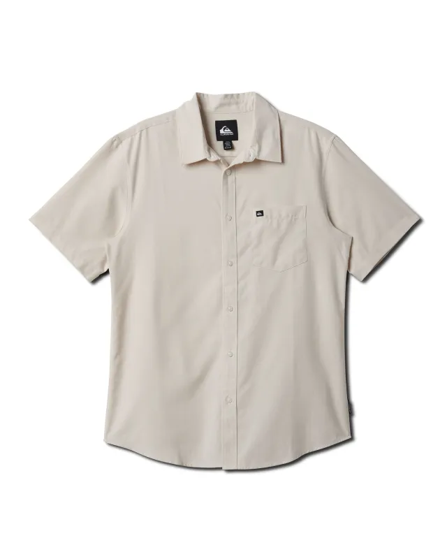 Shoreline Classic Short Sleeve Shirt - Silver Birch sold by Quiksilver