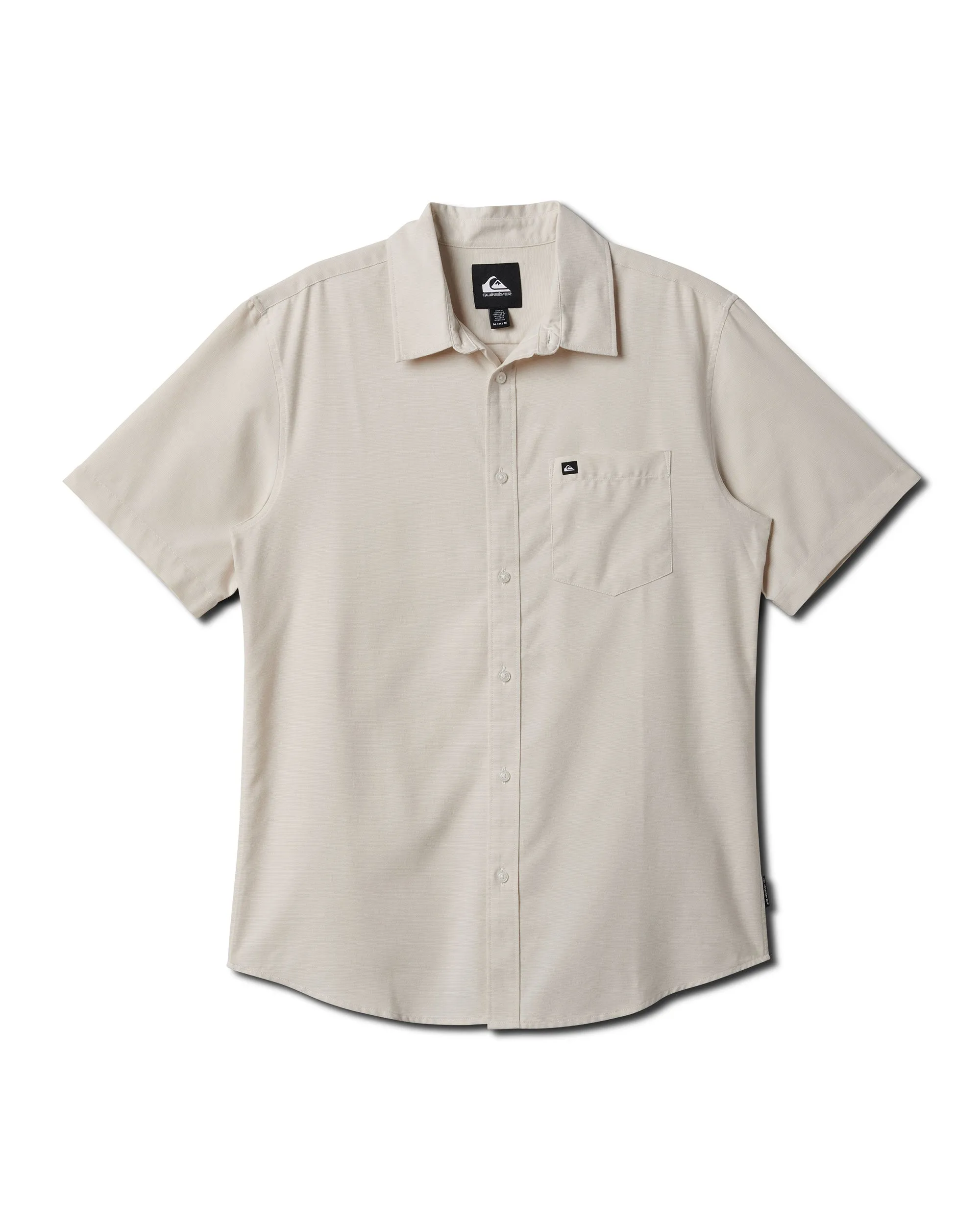 Shoreline Classic Short Sleeve Shirt - Silver Birch sold by Quiksilver