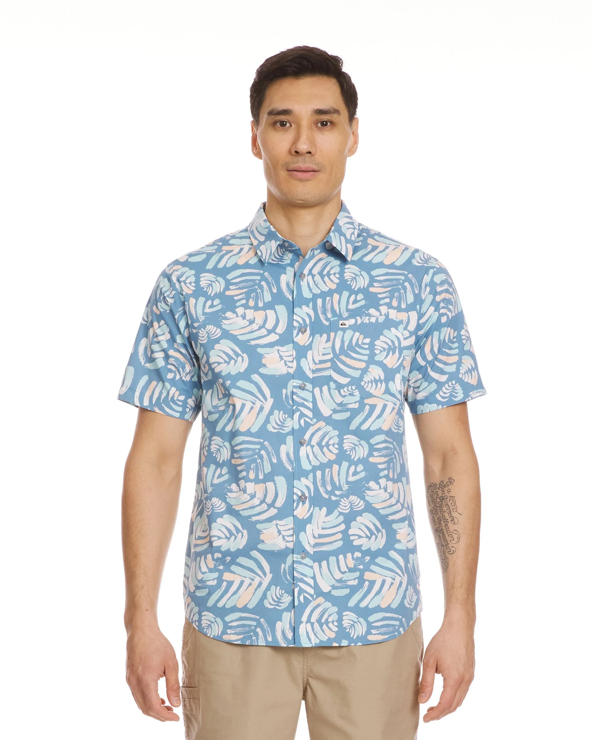 Shades Classic Stretch Short Sleeve Shirt - Niagara sold by Quiksilver