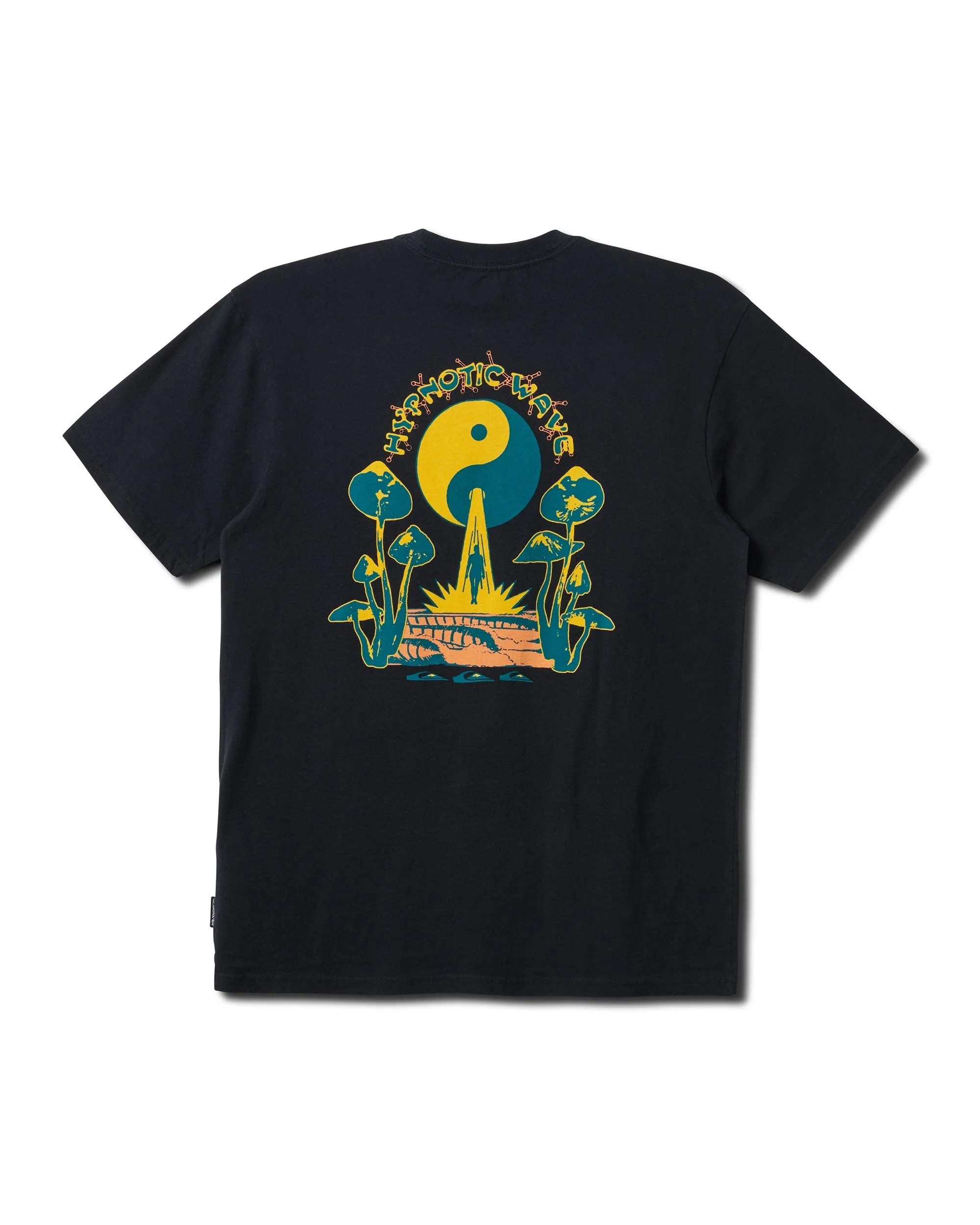 Hypnotic Wave T-Shirt - Black sold by Quiksilver product image thumbnail 2
