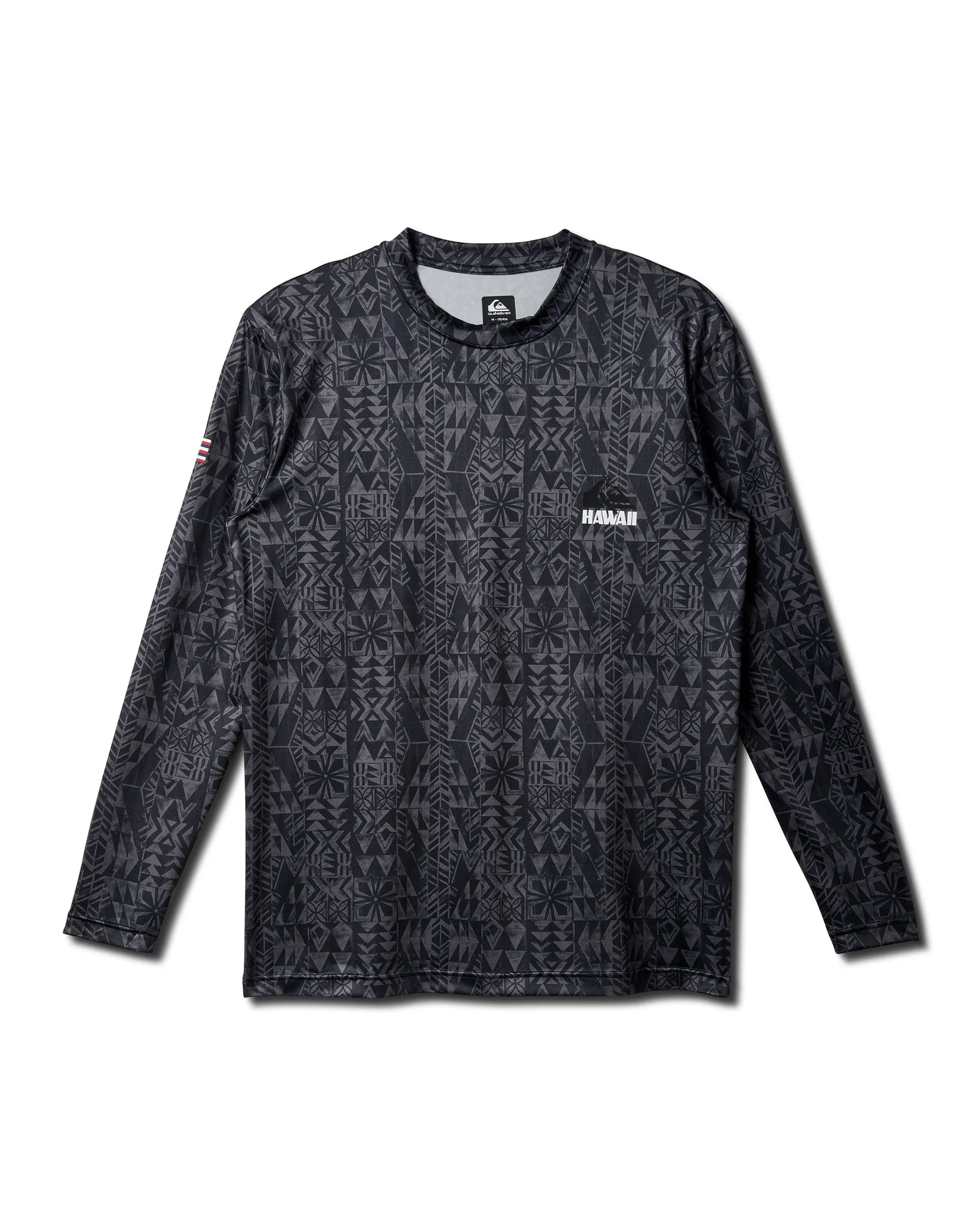 Hawaii Long Sleeve Surf Tee - Island Waters sold by Quiksilver