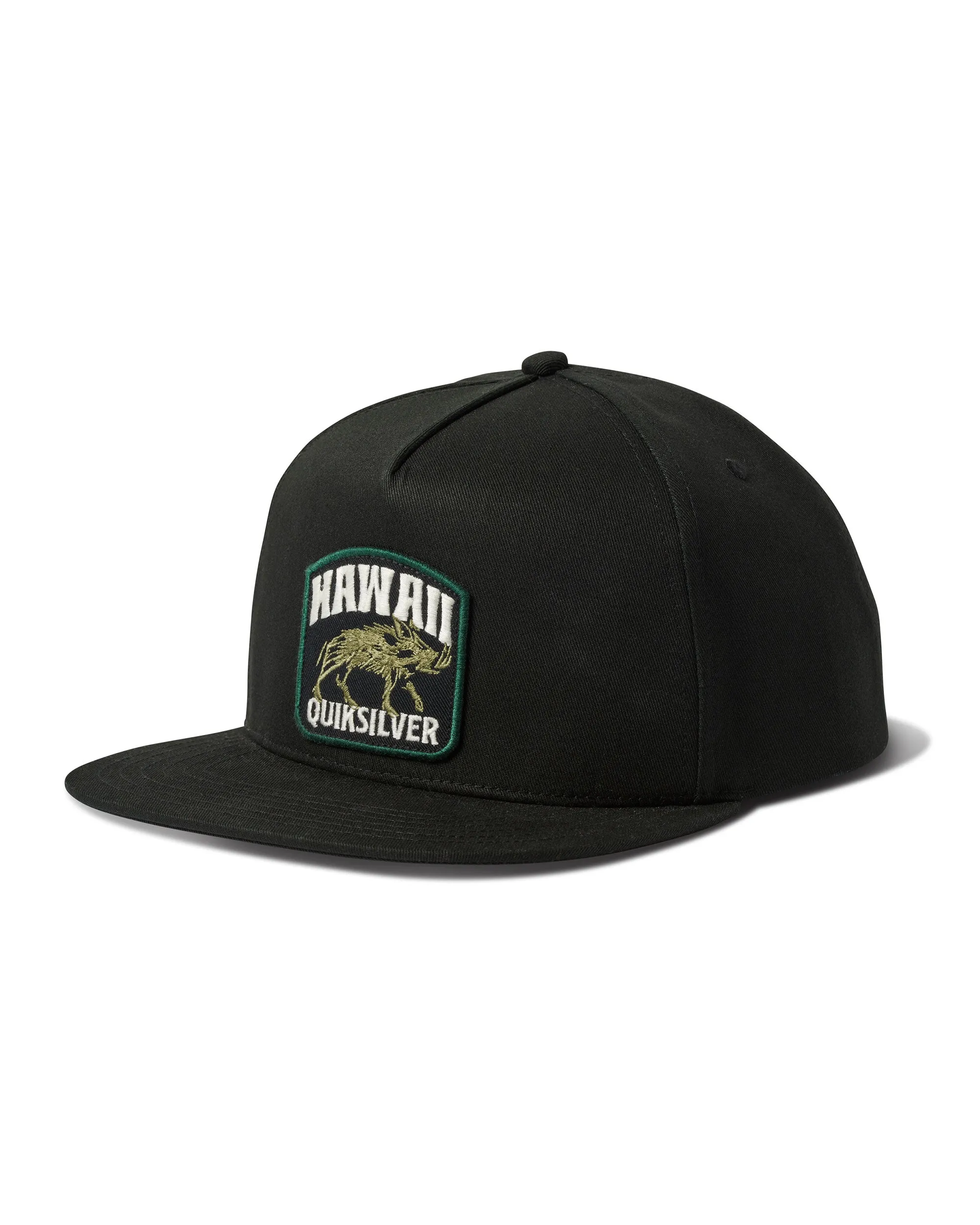 Hawaii Boar Snapback Hat - Black sold by Quiksilver