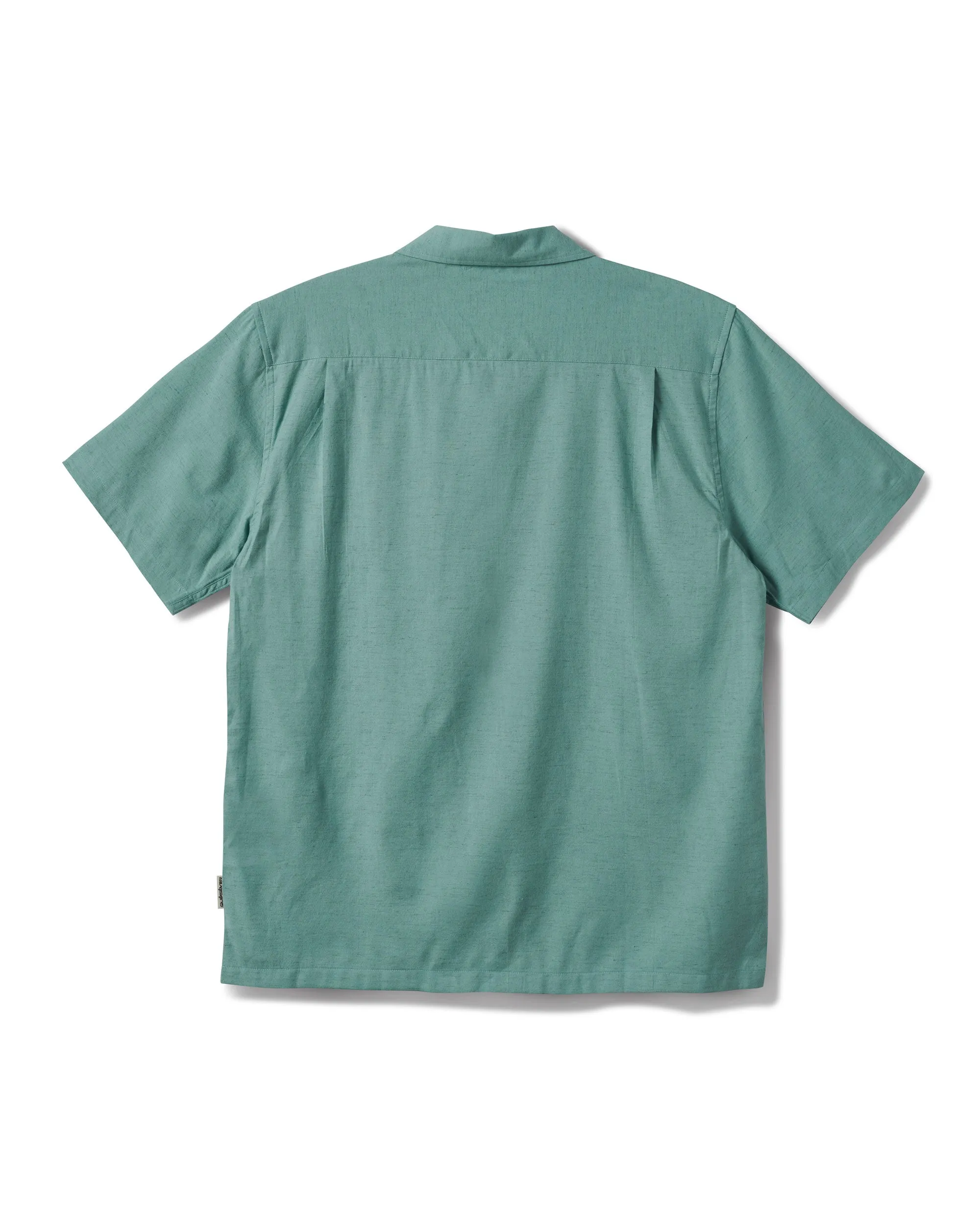 Flecky Island Short Sleeve Shirt - Jade Grey sold by Quiksilver product image thumbnail 2