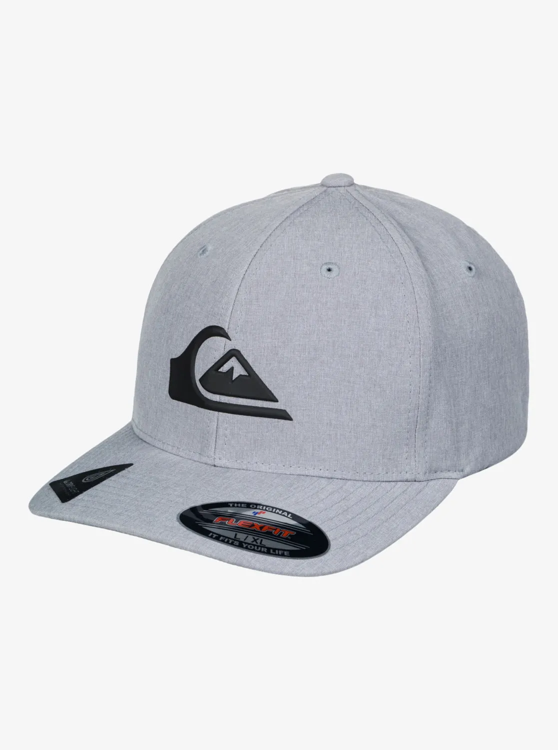 Amped Up Flexifit Hat - Sleet Heather sold by Quiksilver product image thumbnail 5