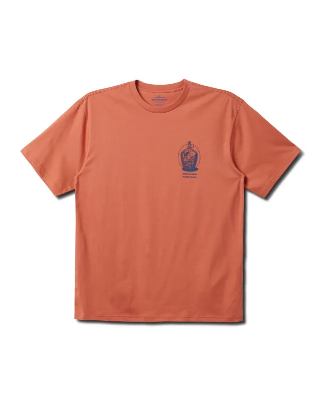 Waterman Pirates Cove T-Shirt - Apricot sold by Quiksilver