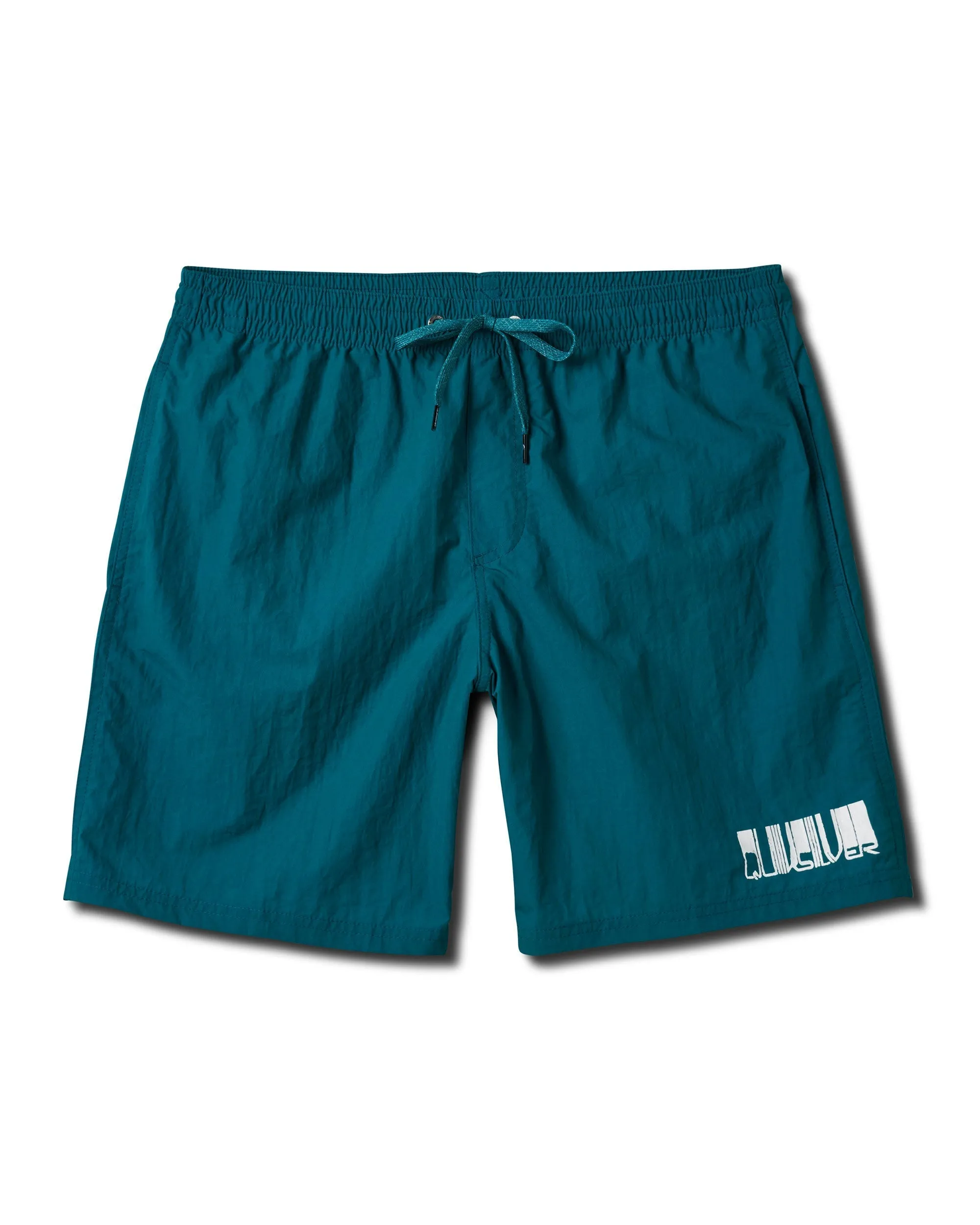 Nylon 18" Swim Trunks - Dk Teal sold by Quiksilver