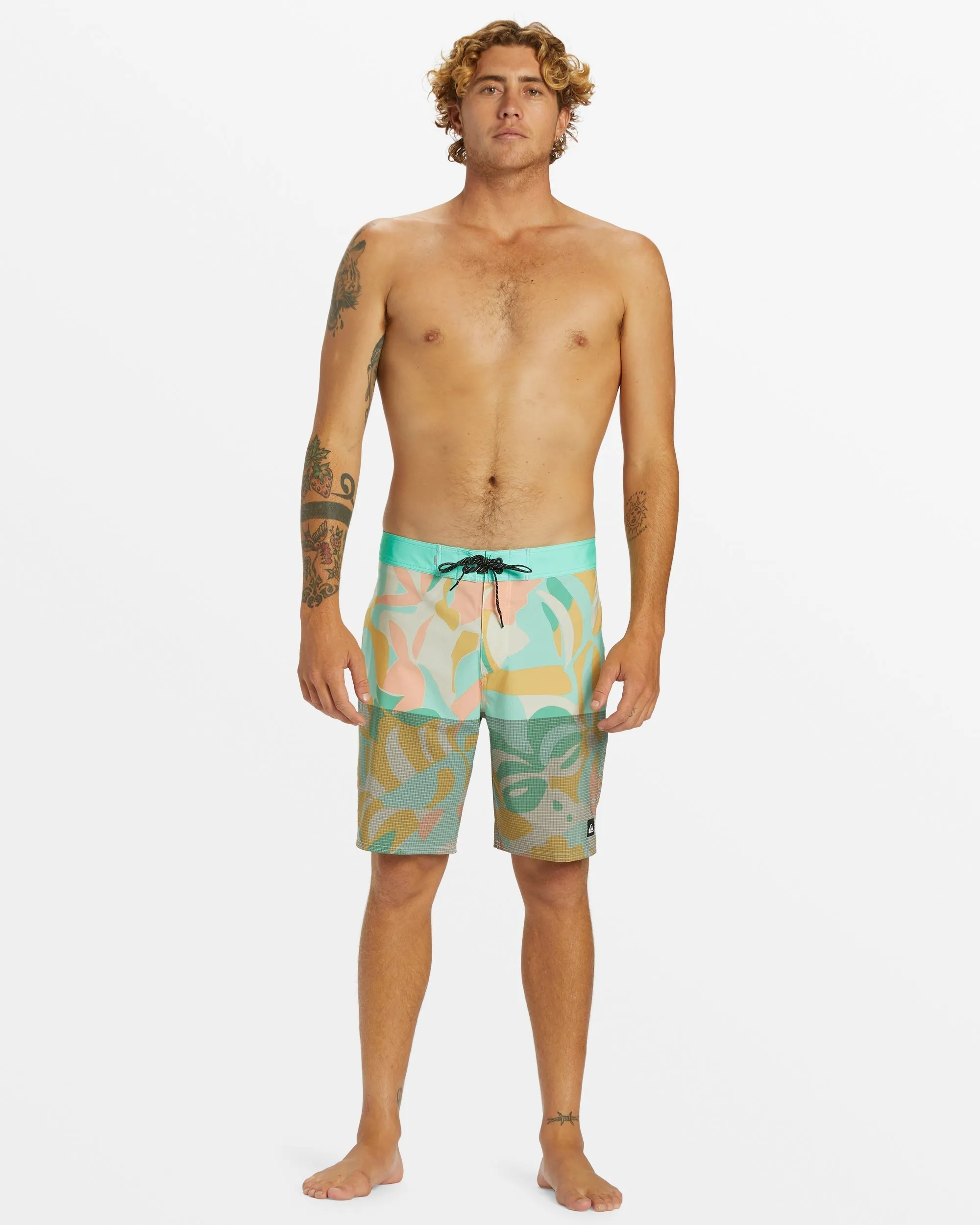 Highline Straight Leg 19" Boardshorts - Beveled Glass sold by Quiksilver product image thumbnail 3
