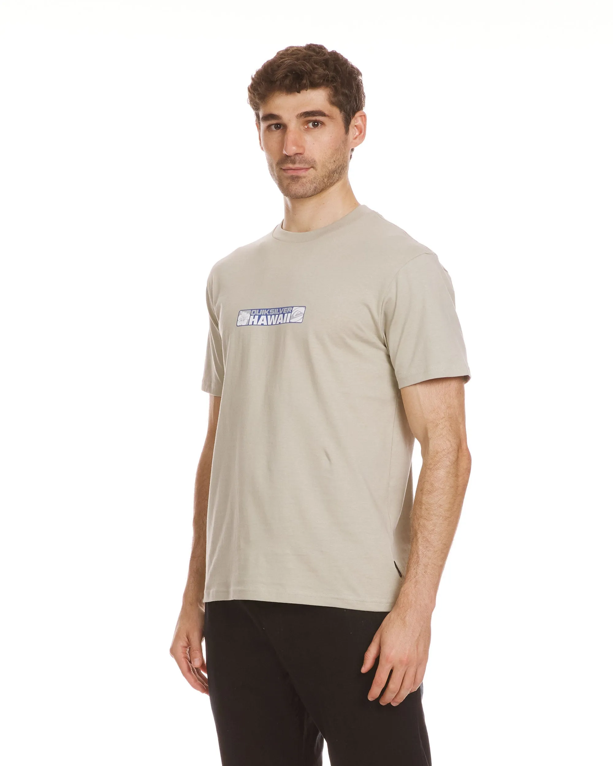 Hawaii Bumper Sticker T-Shirt - Pale Aloe sold by Quiksilver product image thumbnail 3