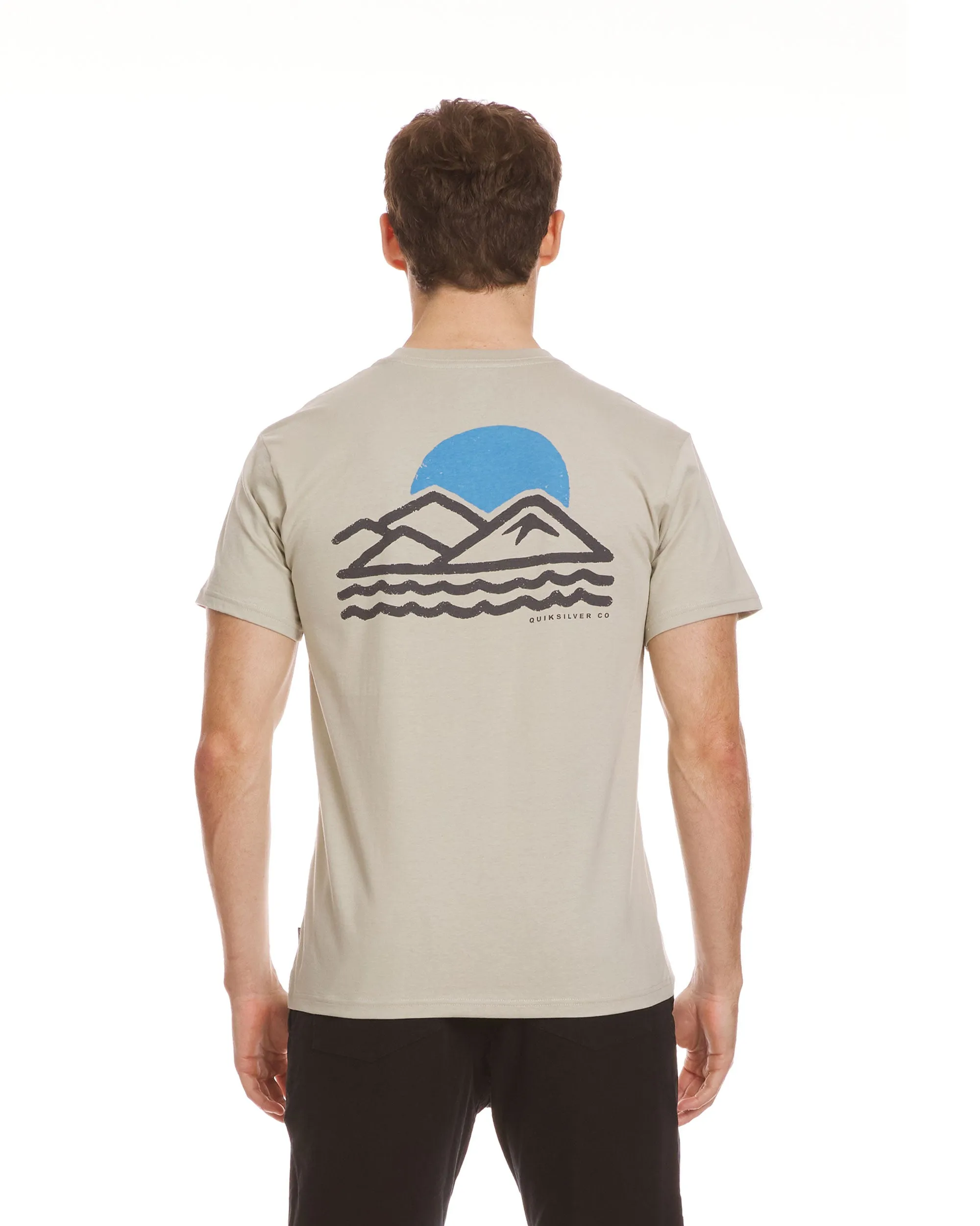 Blue Lines T-Shirt - Pale Aloe sold by Quiksilver product image thumbnail 2