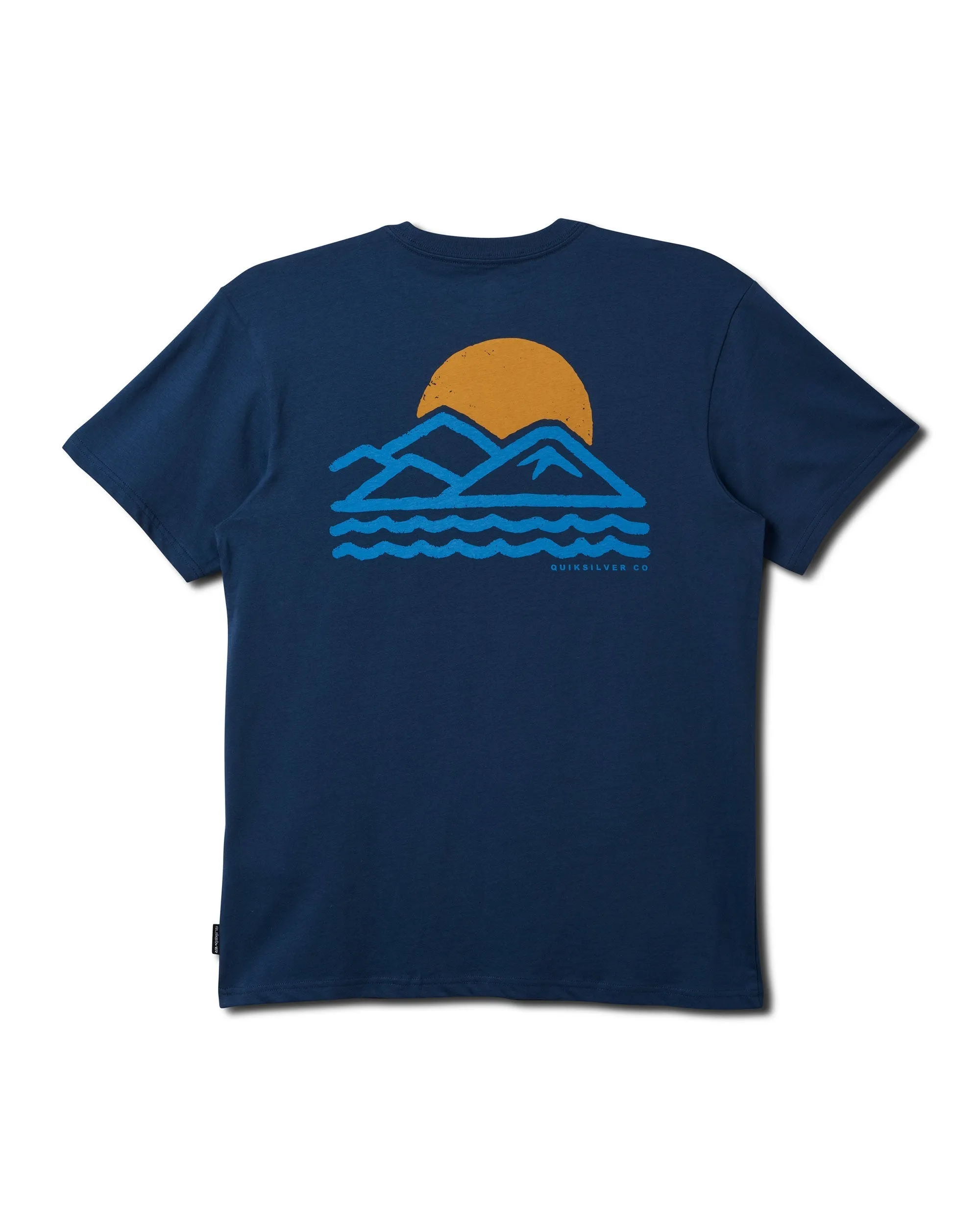 Blue Lines T-Shirt - Navy sold by Quiksilver product image thumbnail 2