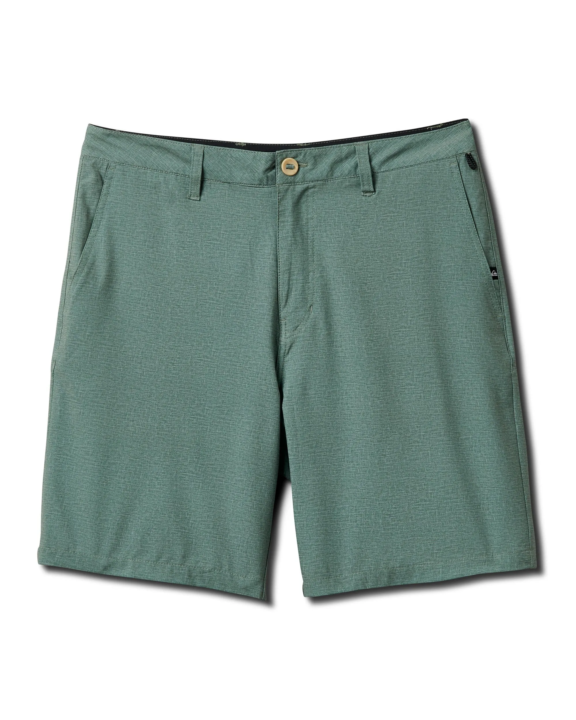 Union Heather 20" Amphibian Hybrid Shorts - Seaweed Green sold by Quiksilver